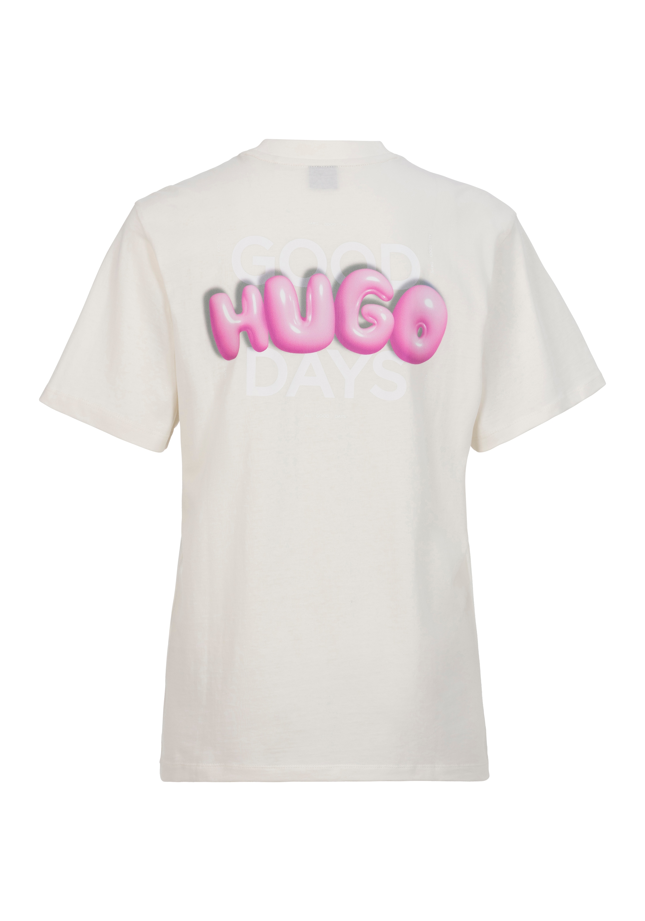 HUGO Blue T-Shirt »Vintage Tee«, mit Print