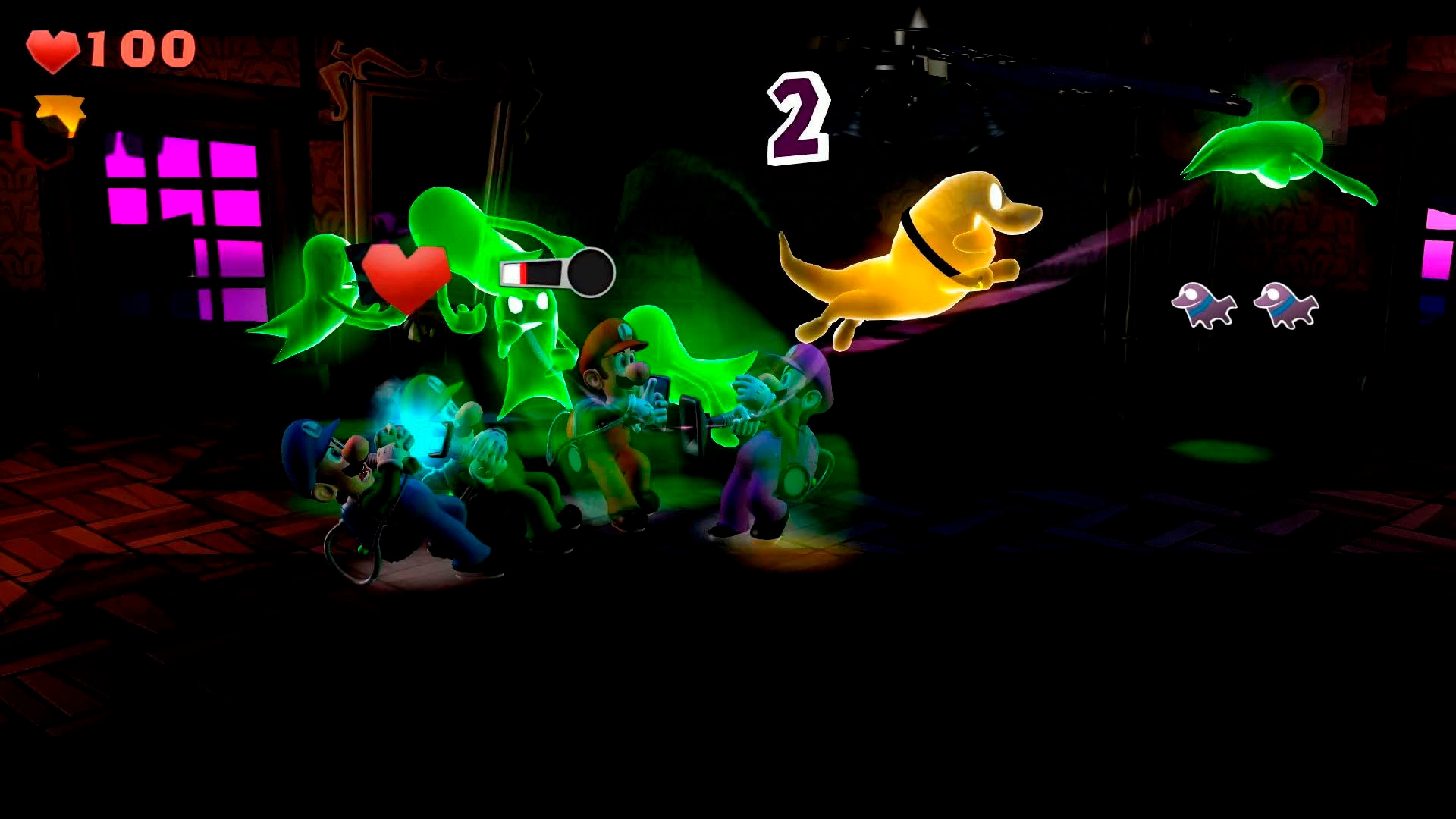 Nintendo Switch Spielekonsole »OLED + Luigi's Mansion 2 HD«