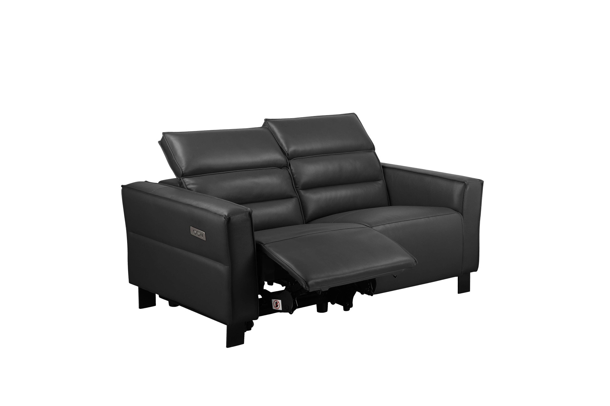 OTTO home 2-Sitzer »Carpari Naturleder, 162 cm, man./elektr. Relaxfunktion« (USB A/C), sowie Kopfteilverstellung