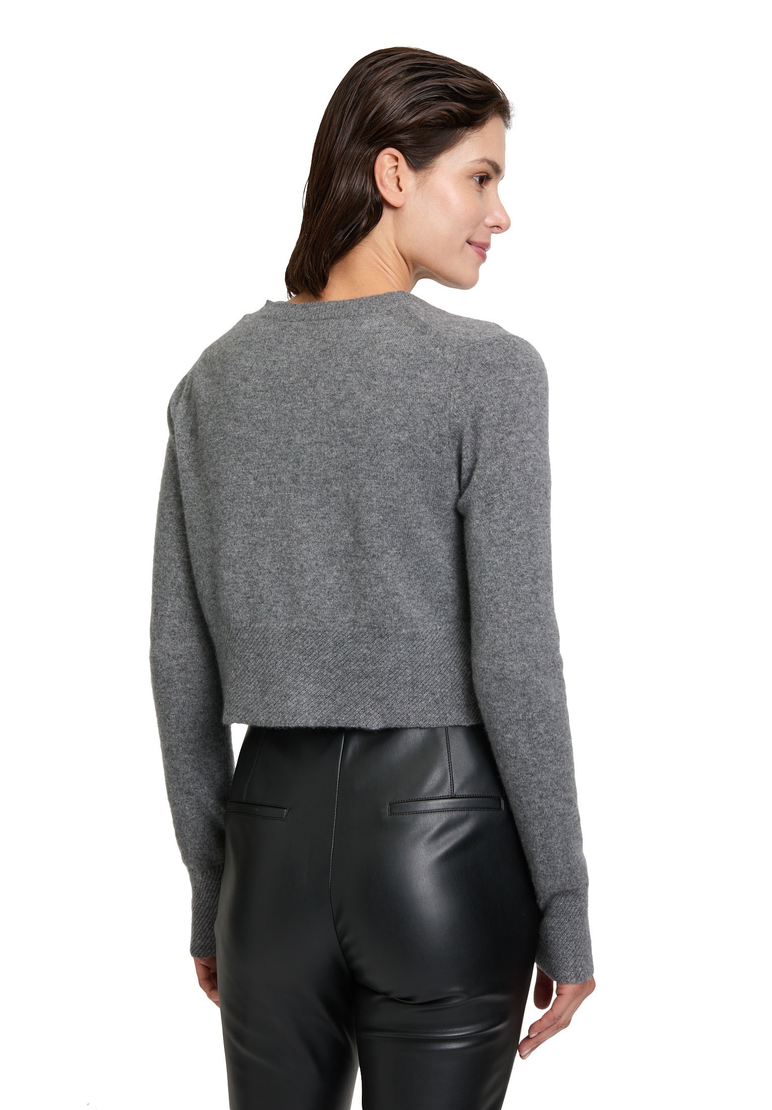 Betty Barclay Strickjacke »Kaschmir-Strickjacke mit Rippbündchen«