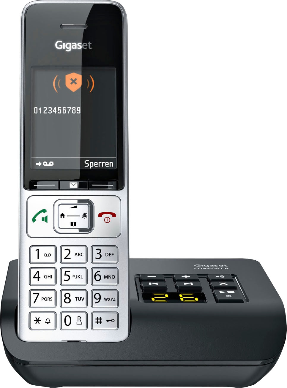 Gigaset Schnurloses DECT-Telefon »COMFORT 500A«, (Mobilteile: 1)