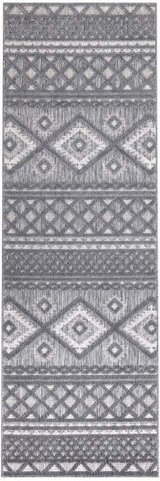 Carpet City Teppich »In-& Outdoorteppich Santorini 435, 3D-Effekt, Boho-Look« rechteckig 5 mm Höhe Wetterfest & UV-beständig für Terrasse, Balkon, Küche, Flur