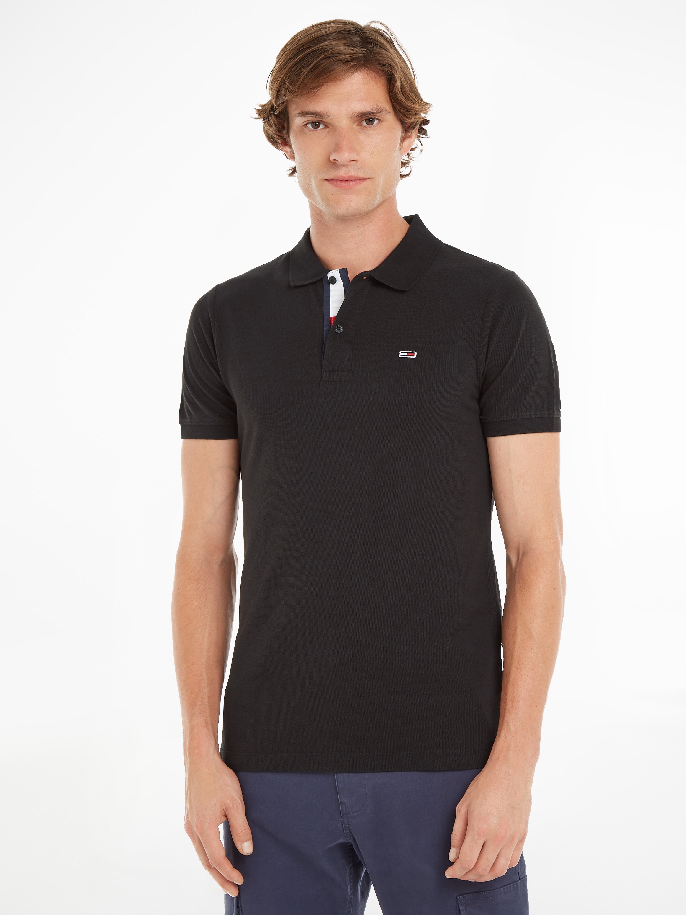 Tommy Jeans Poloshirt »TJM SLIM PLACKET POLO«