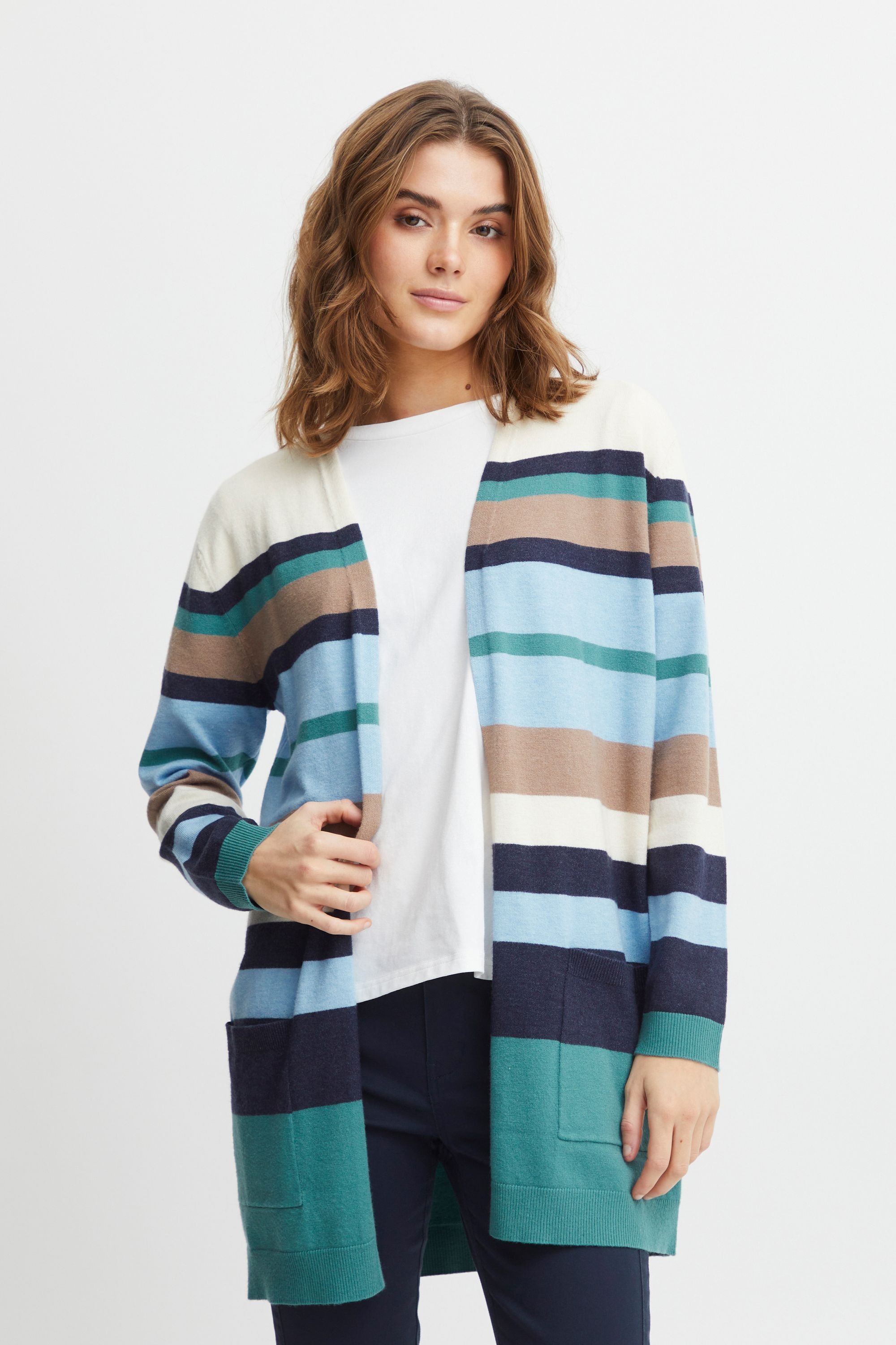 fransa Strickjacke »Strickjacke FRMelani«