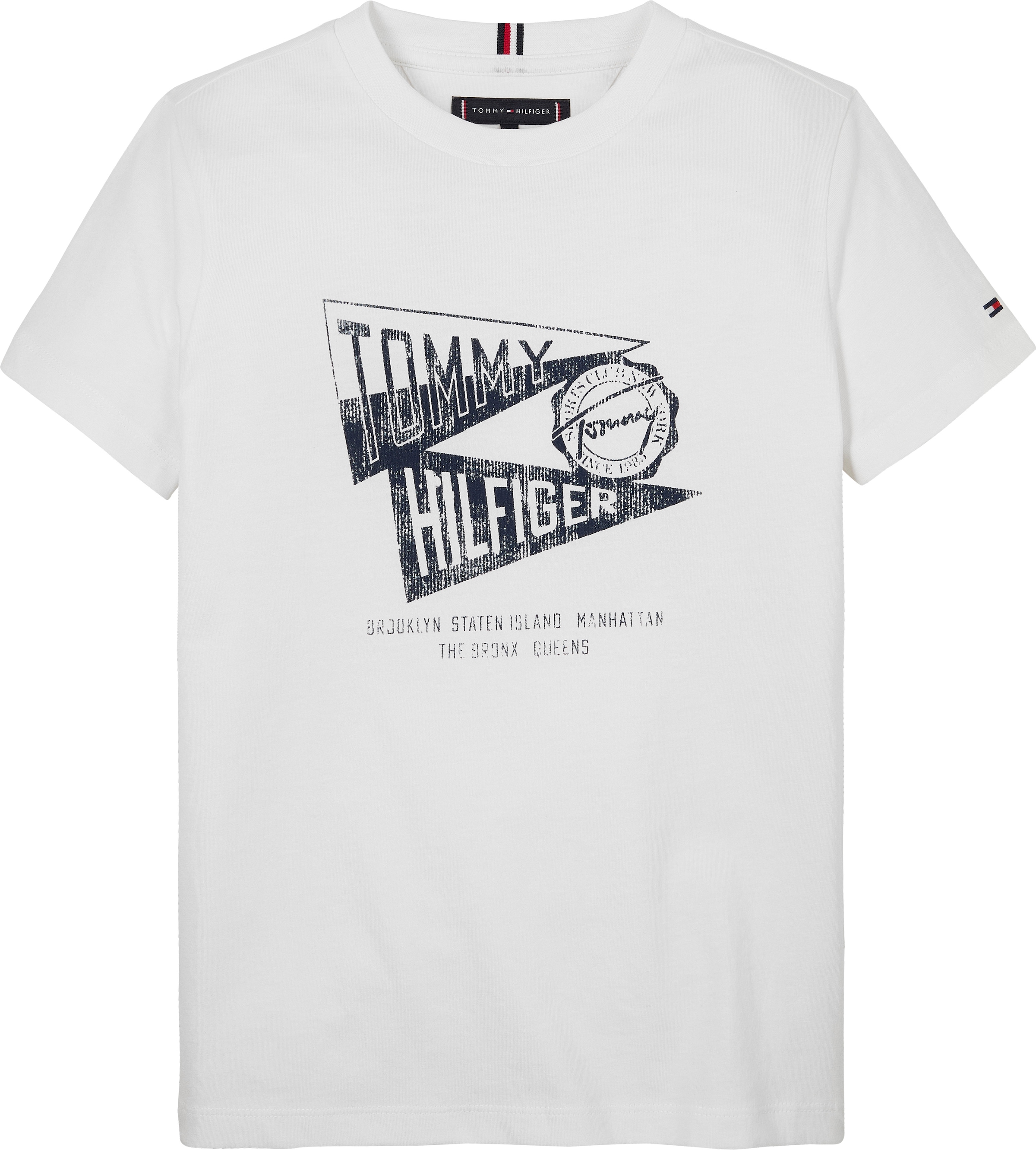 Tommy Hilfiger T-Shirt »TEXTURED GRAPHIC PRINT TEE SS« für Kinder bis 16 Jahre