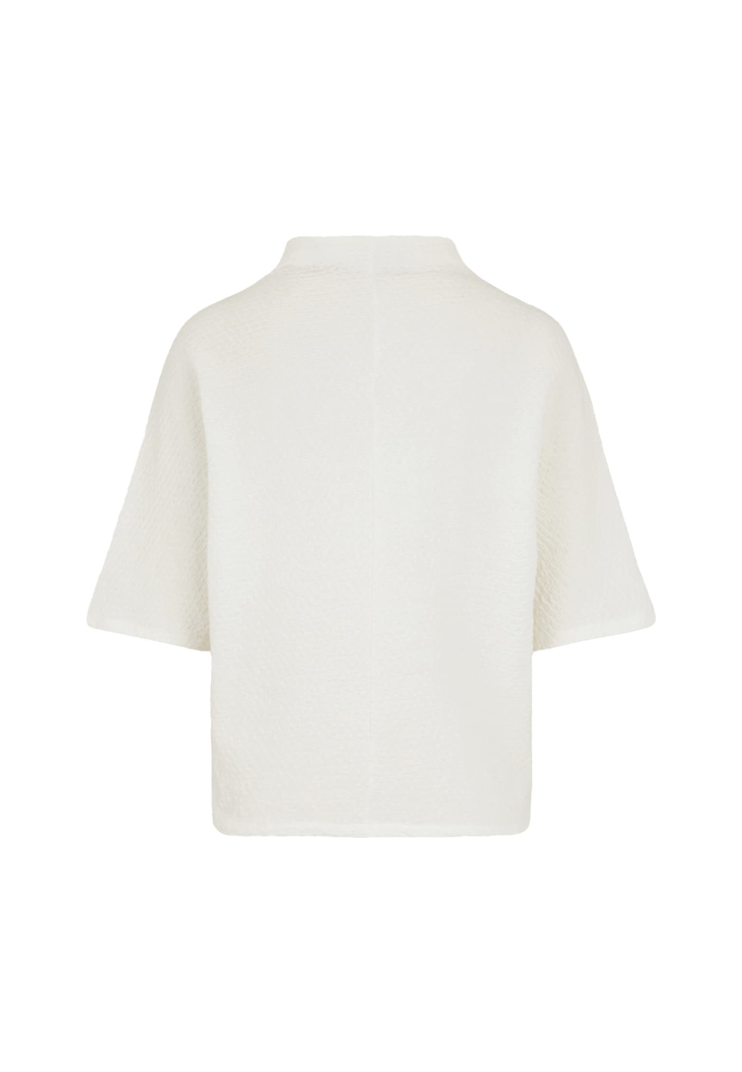 Zero T-Shirt »Shirt mit Strukturmuster«
