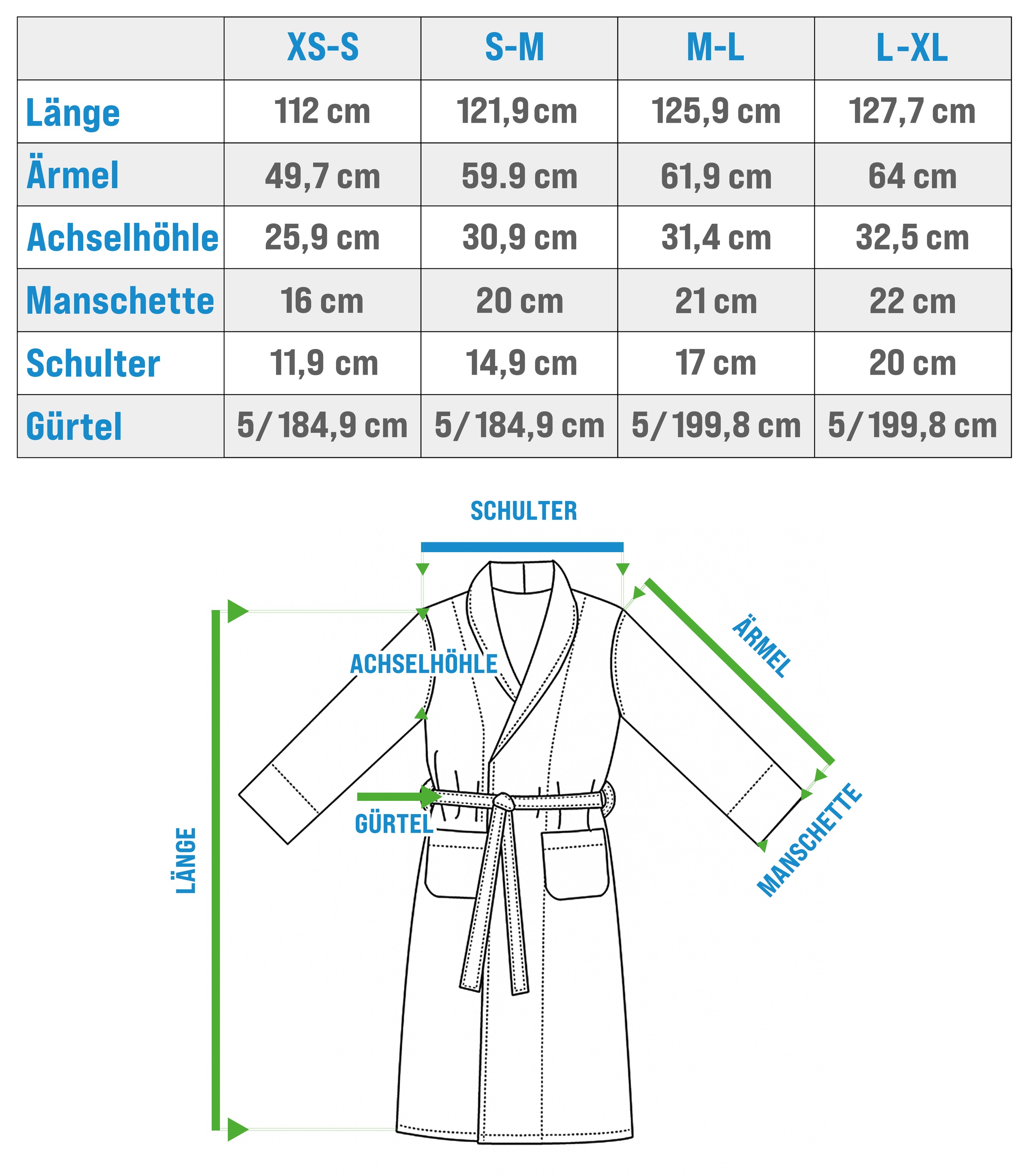HAMMETEX Bademantel »Bademantel unisex, ultraweicher & flauschiger Fleecemantel«, (Packung), ideal für Sauna & Spa, Hotelbademantel, Morgenmantel