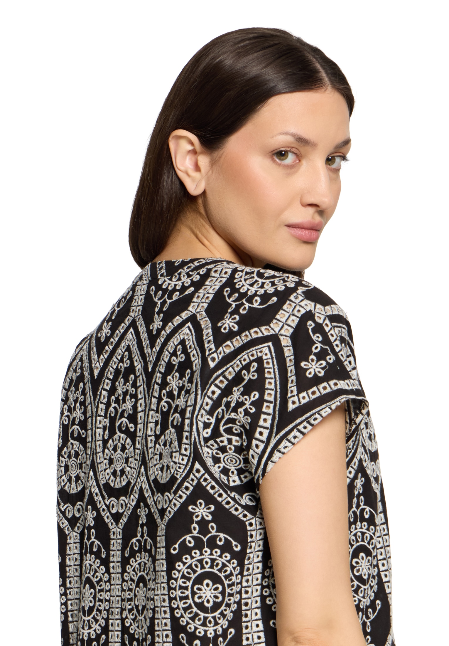 Betty&Co Hemdbluse »Hemdbluse mit Stickerei«