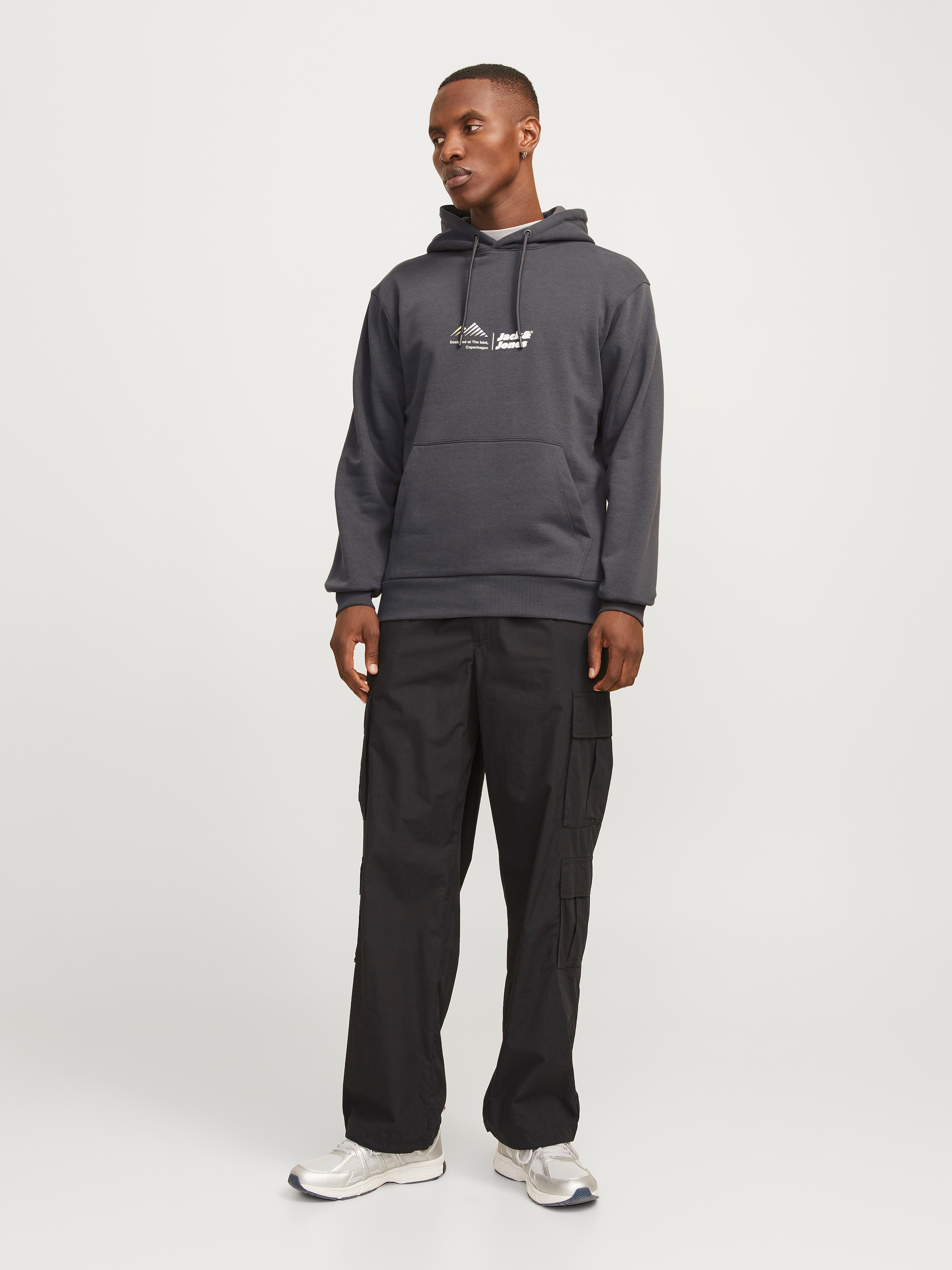 Jack & Jones Kapuzensweatshirt »JCOLIMA LOGO SWEAT HOOD BF«