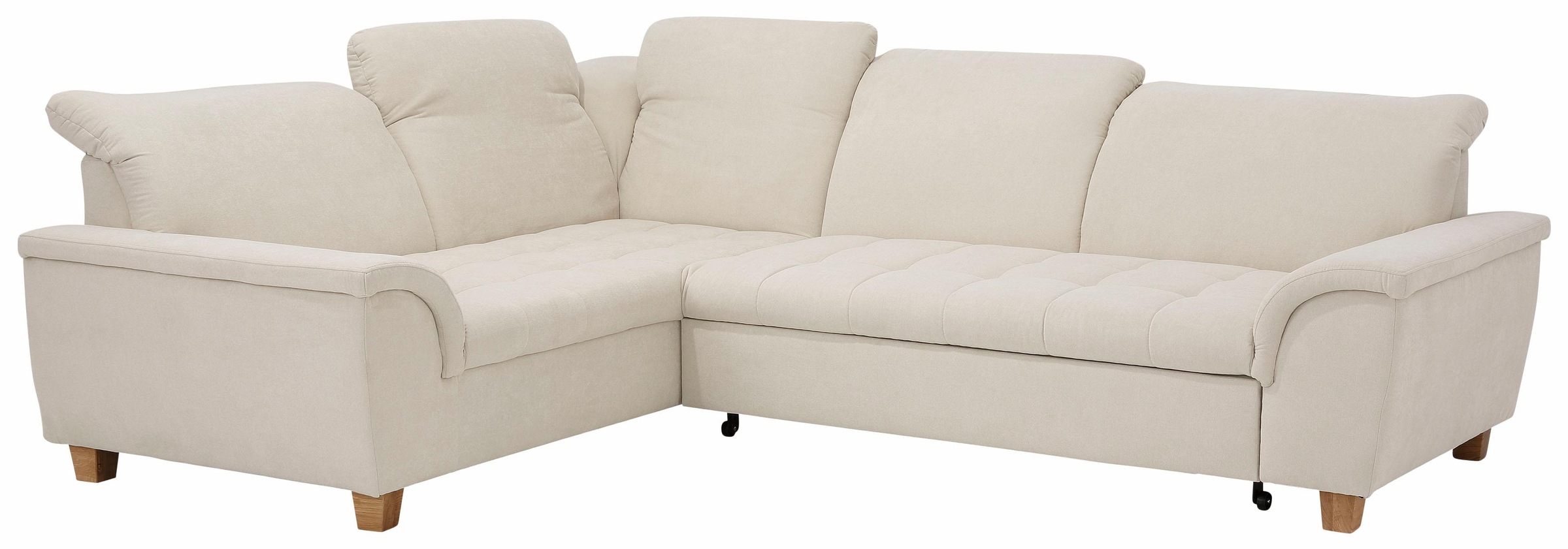 Home affaire Ecksofa »Lyla L-Form«, wahlweise mit Rückenfunktion und Bettfunktion