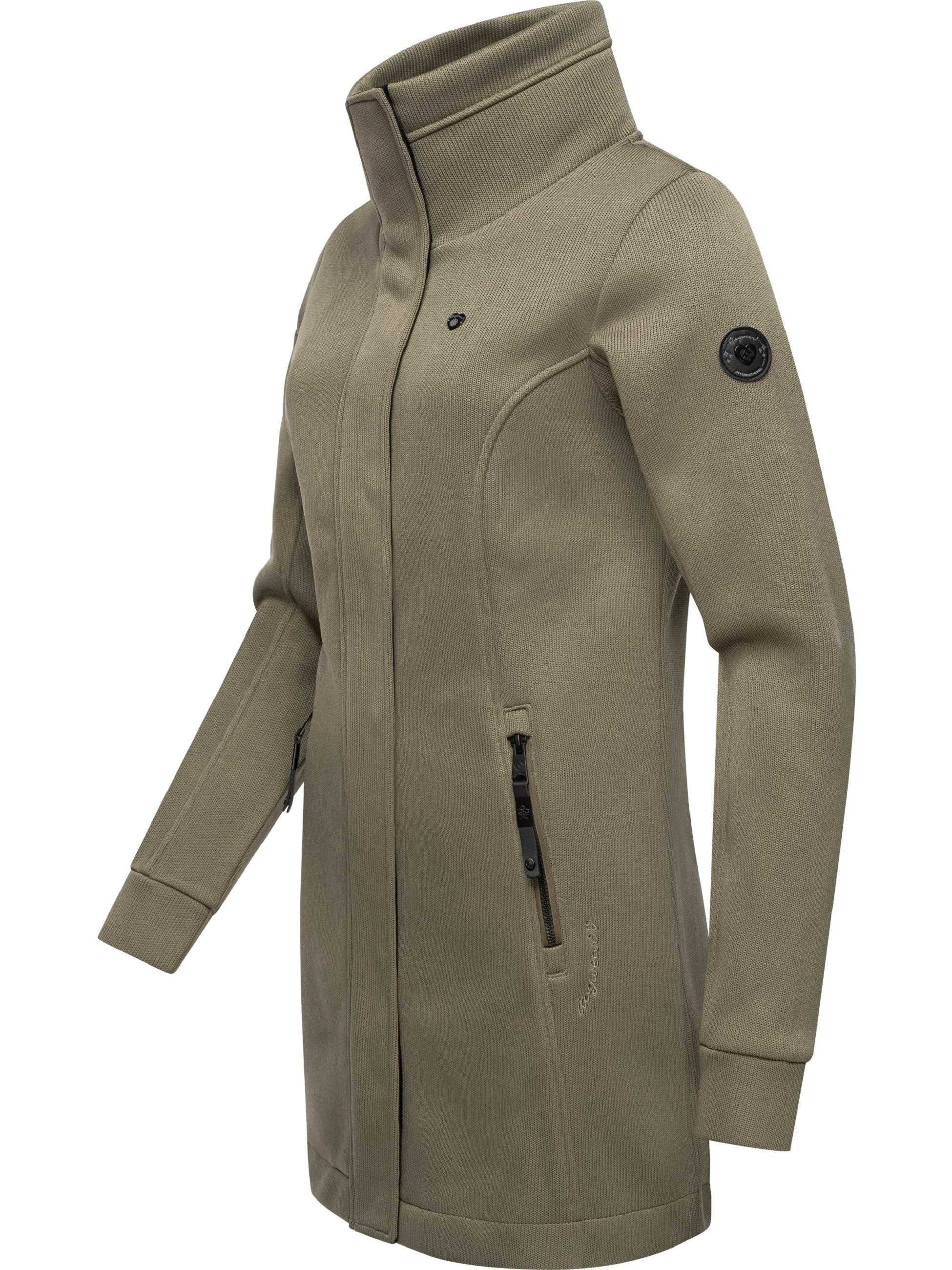 Ragwear Kurzjacke »Sweatjacke Letrice Bonded«