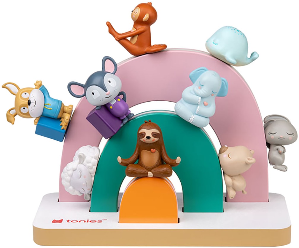 tonies Kinderregal »Mini Standregal - Regenbogen« für bis zu 25 Tonies