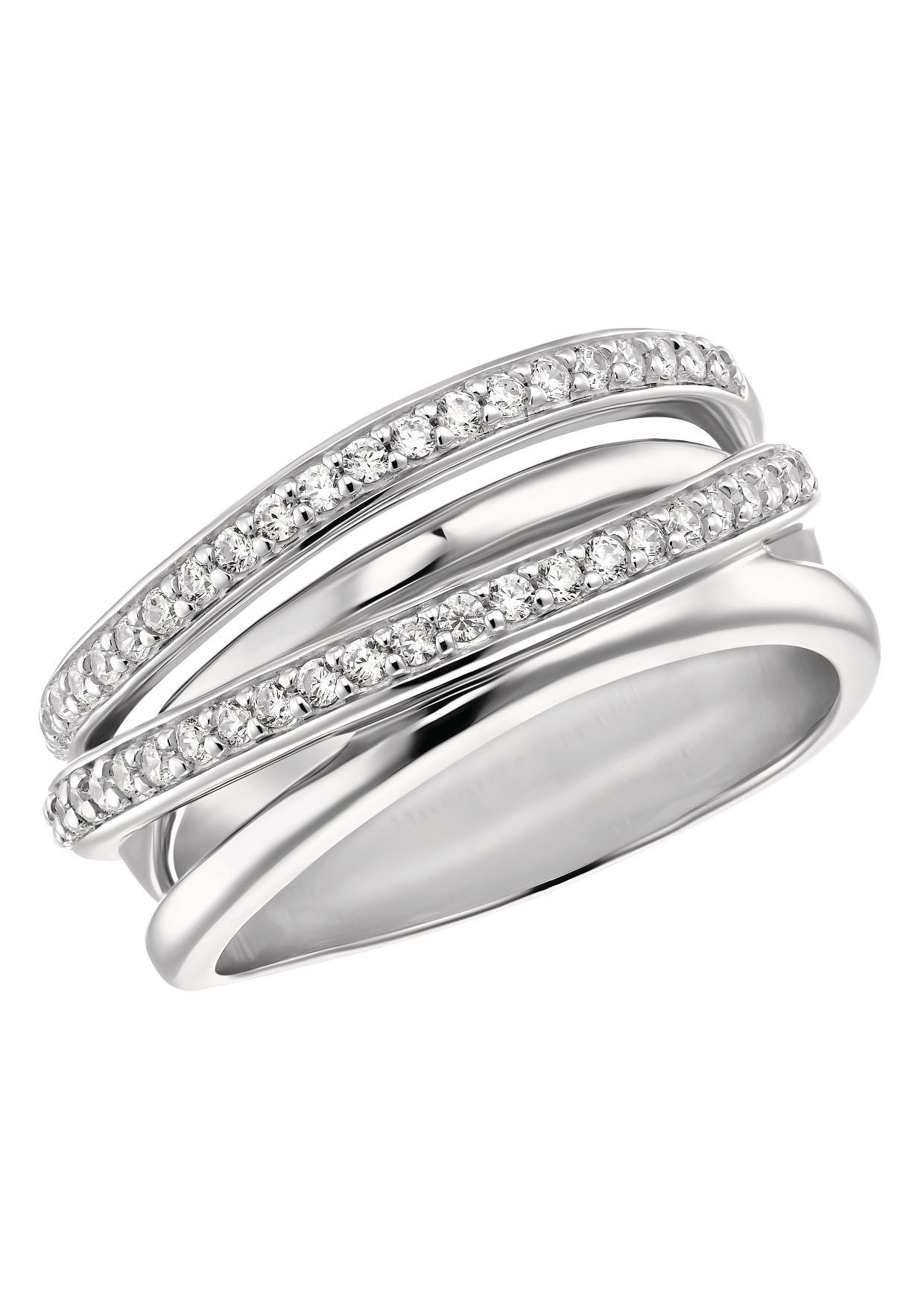 Amor Fingerring »2033636-/37-/38« mit Zirkonia (synth.)