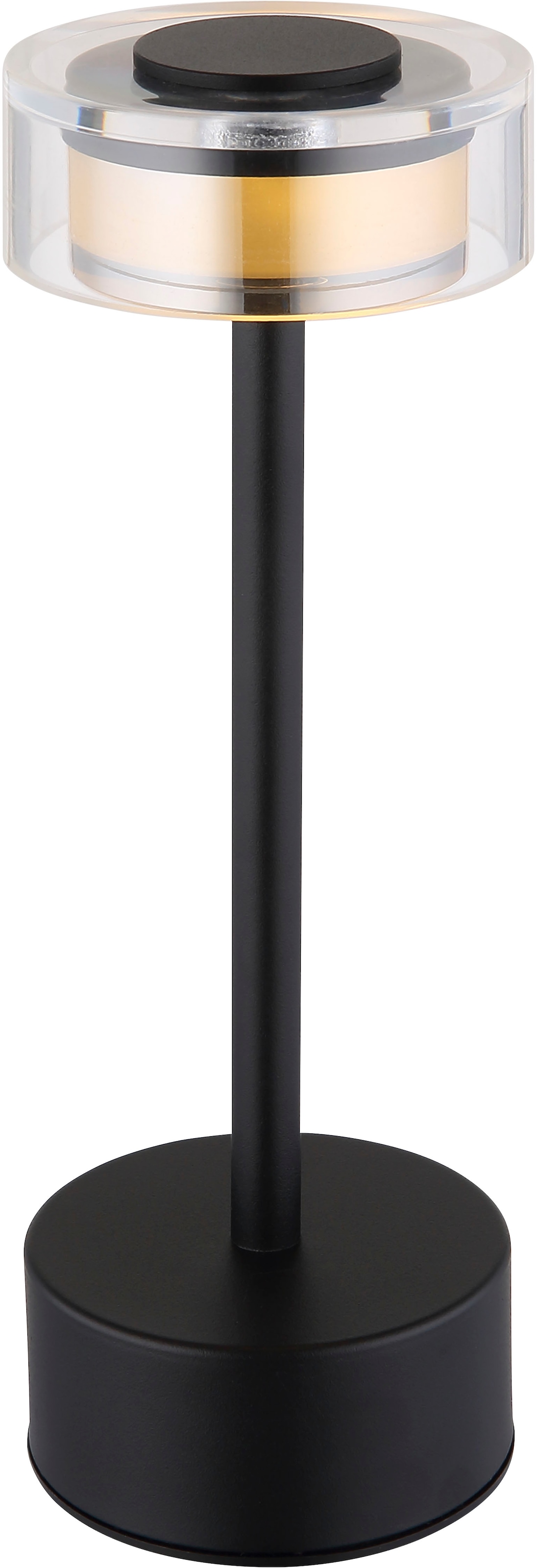 GLOBO LIGHTING LED Tischleuchte »SHIRA« LED-Modul 1 Stk. warmweiß - kaltweiß Akkutischleuchte, Touchdimmer, Lichttemperaturwechsel