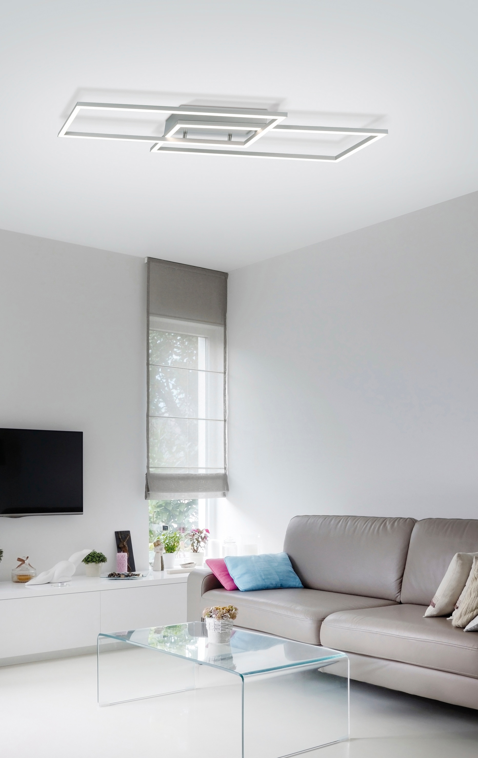 Paul Neuhaus LED Deckenleuchte »Inigo«, 2 flammig-flammig, Stufenlos  dimmbar über vorhandenen Wandschalter online kaufen | mit 3 Jahren XXL  Garantie
