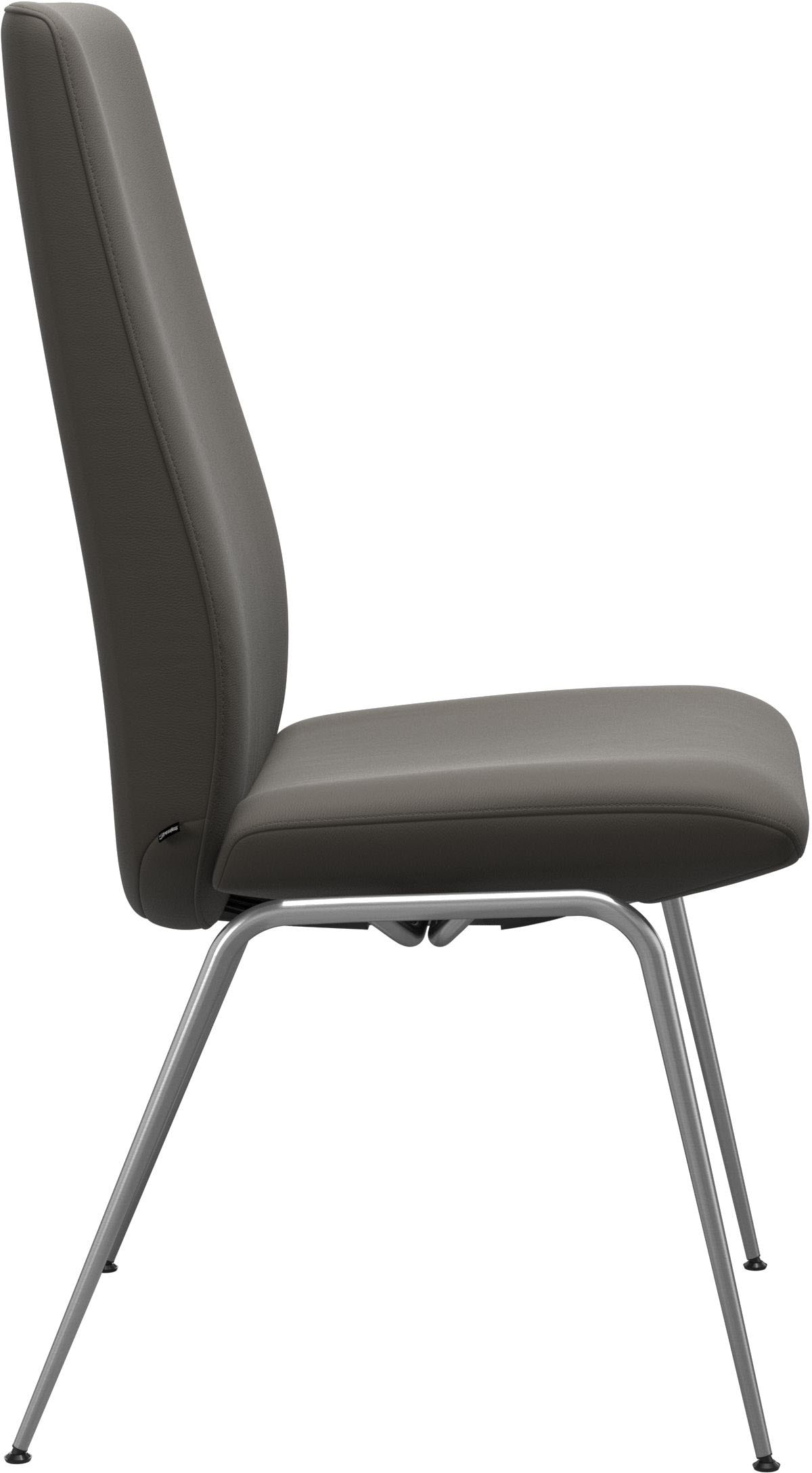 Stressless® Polsterstuhl »Laurel«, Leder PALOMA, High Back, Größe L, mit Beinen aus Stahl in Schwarz matt