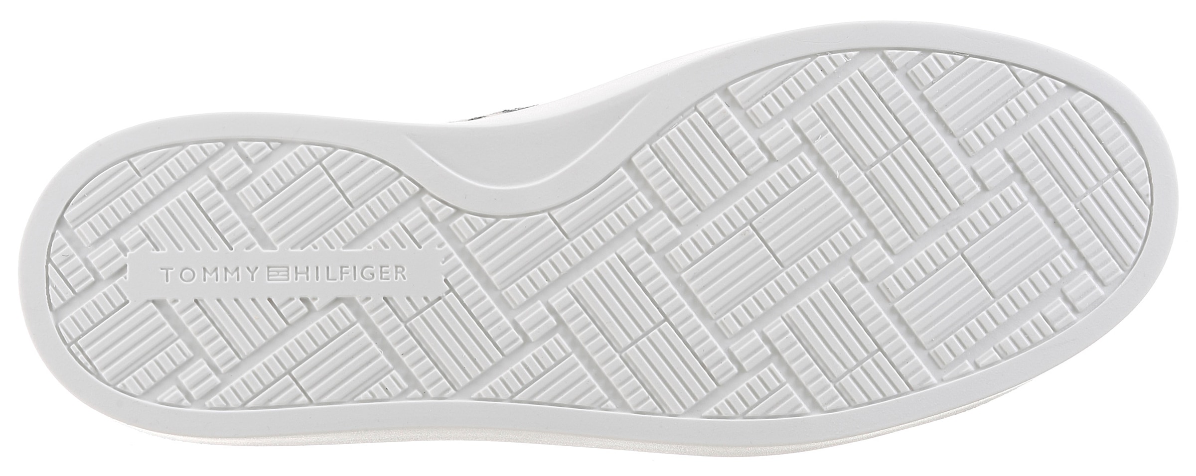 Tommy Hilfiger Plateausneaker »TH CHIC PLATFORM MONOGRAM«  Freizeitzeitschuh, Halbschuh, Schnürschuh mit Allover-Logodruck
