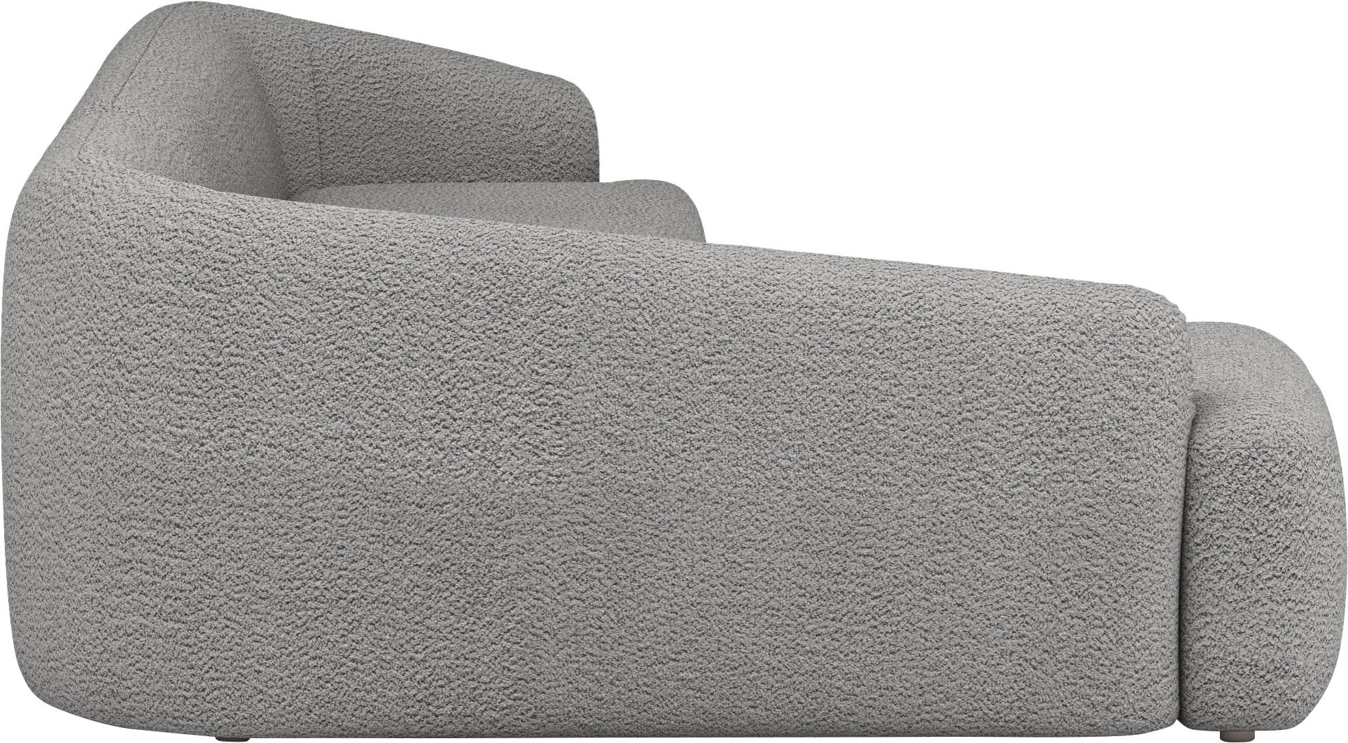 INOSIGN Ecksofa »Nergal, Einzelsofa oder L-Form«, Modernes Design, schlichte Optik, stilvoller Blickfang im Wohnzimmer