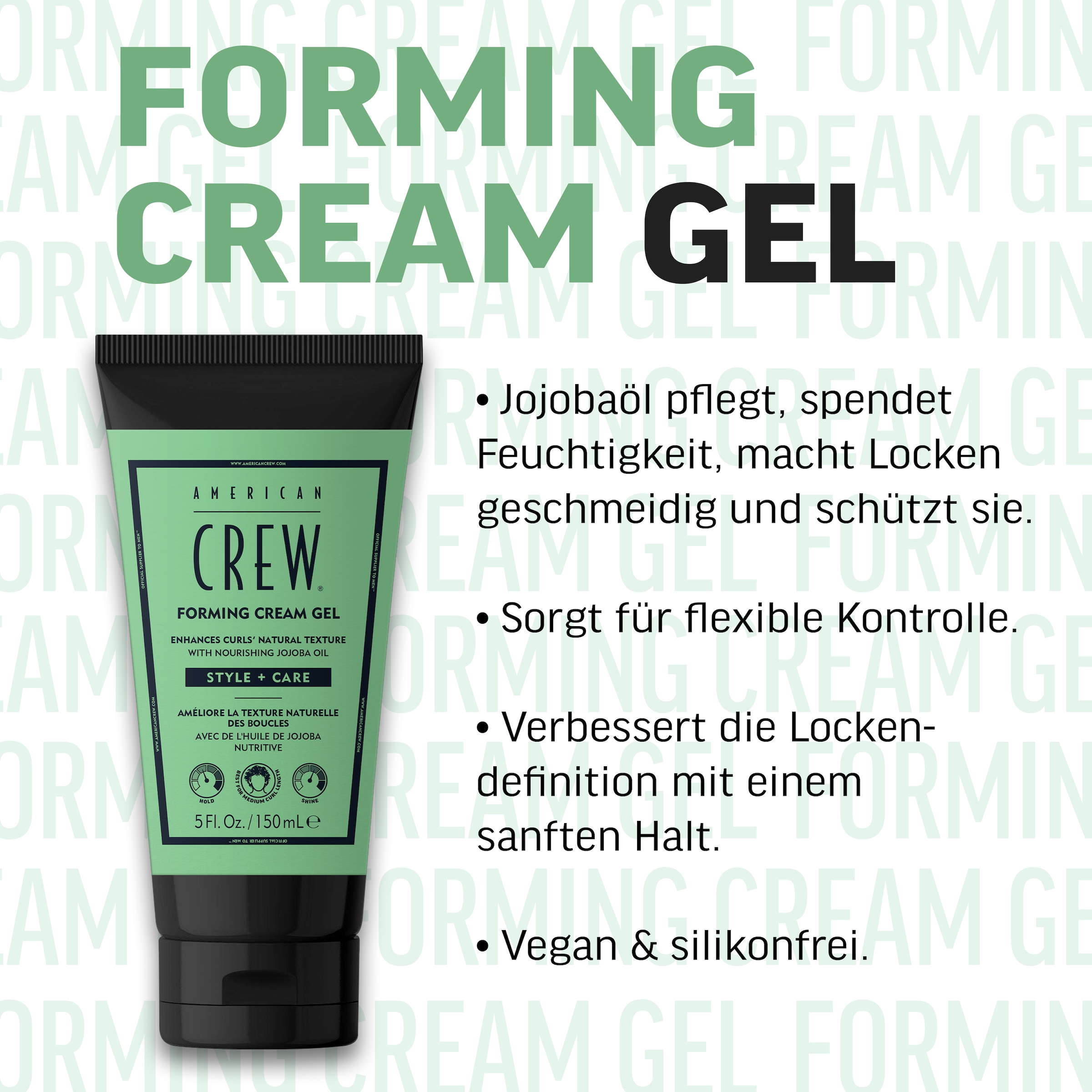 American Crew Haargel »Forming Cream Gel 150ml«
