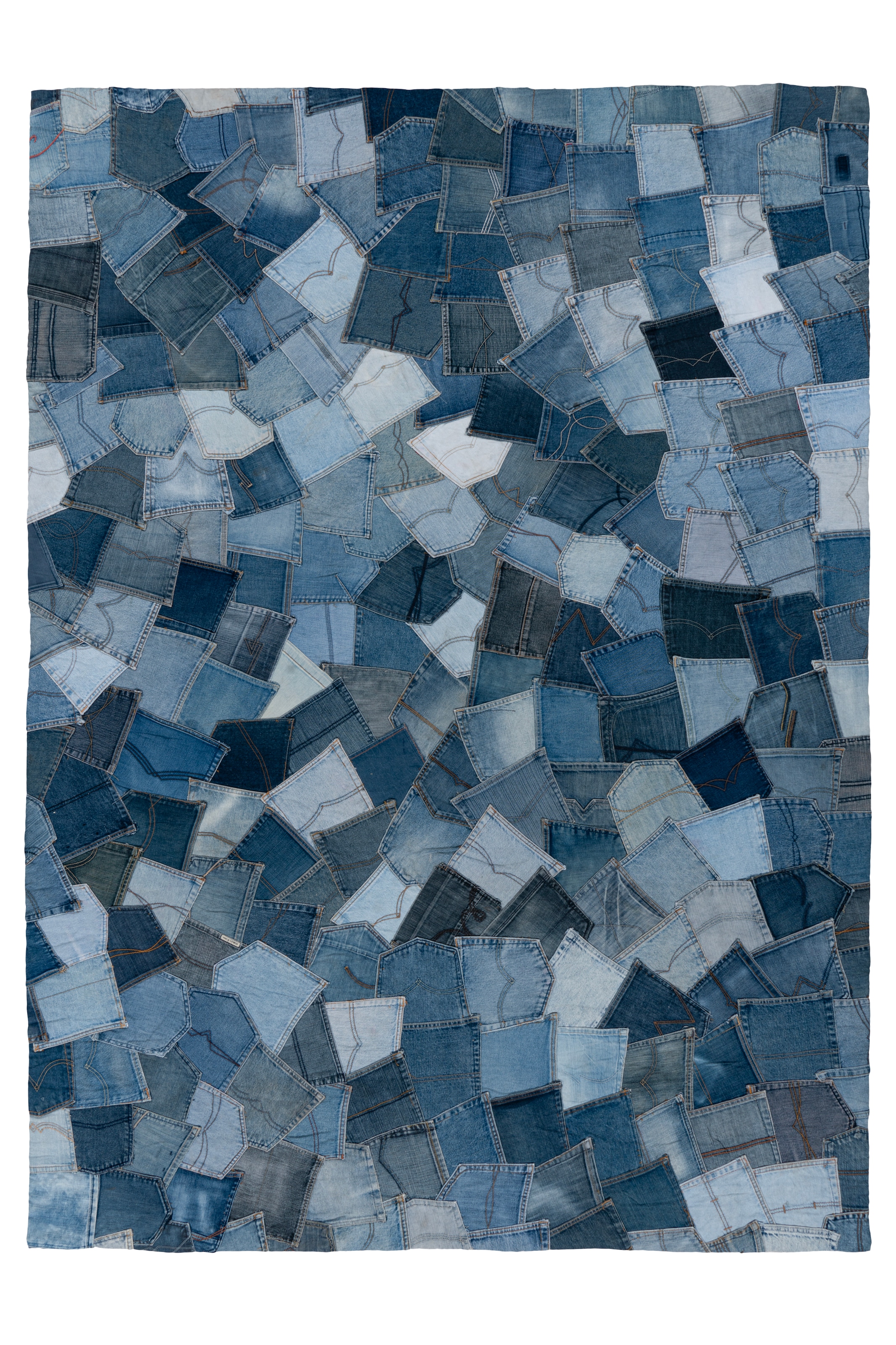 Obsession Teppich »My Denim Pocket 465« rechteckig 8 mm Höhe