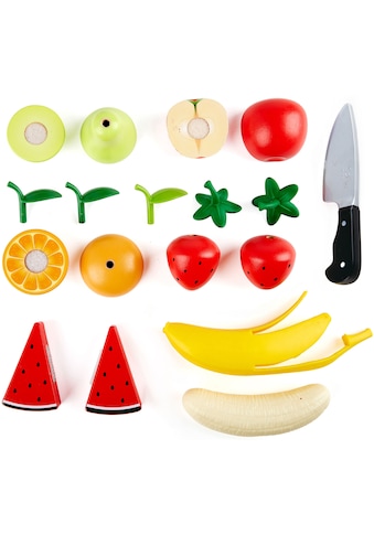 Hape Spiellebensmittel »Obst-Set«, aus Holz; für Kaufladen oder Kinderküche kaufen