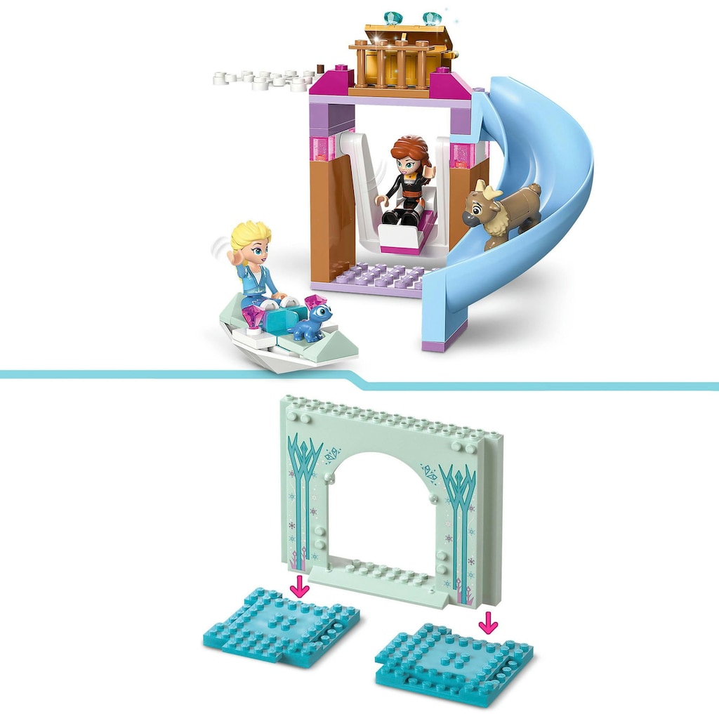LEGO® Konstruktionsspielsteine »Elsas Eispalast (43238), LEGO Disney Princess«, (163 St.), Made in Europe