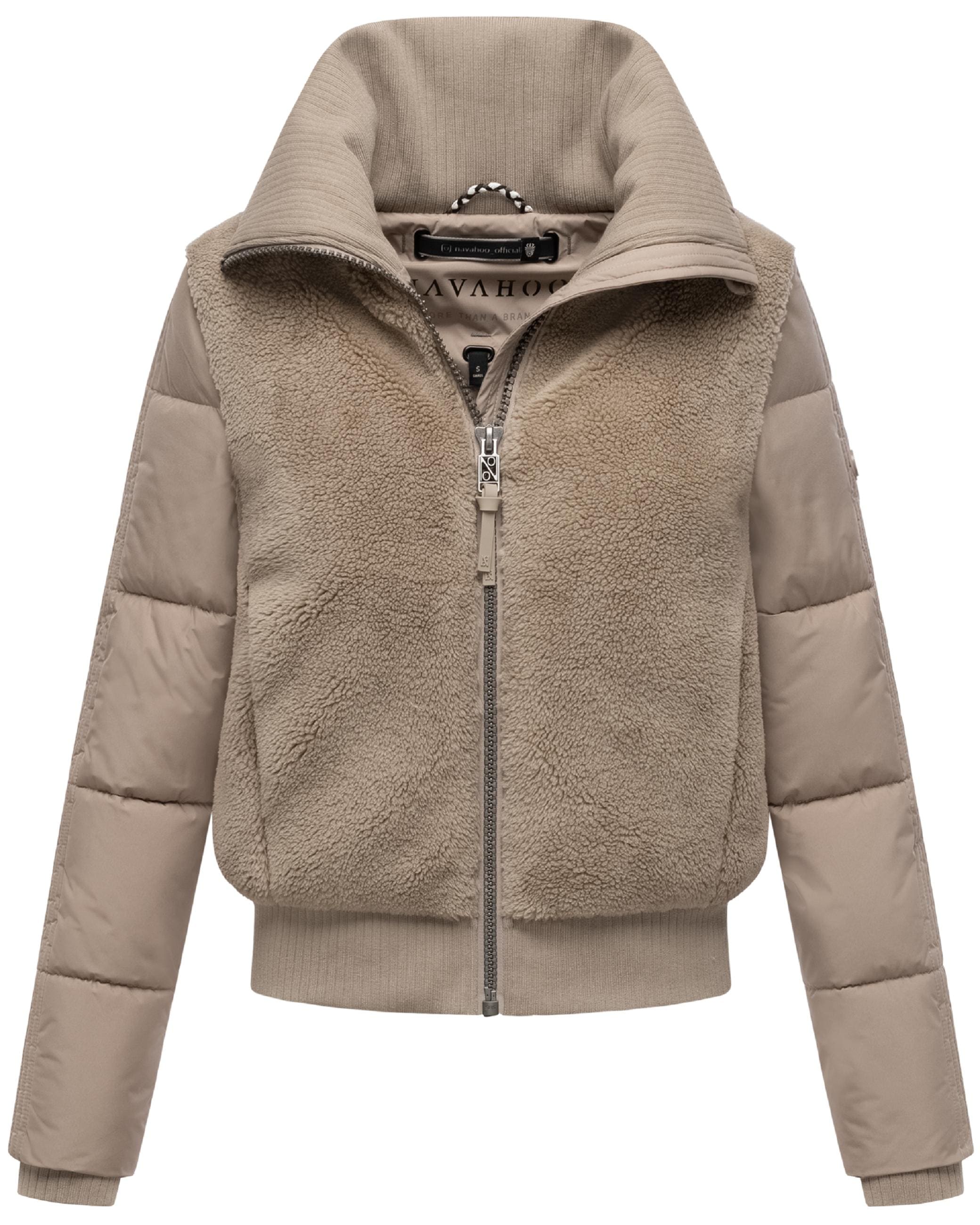Navahoo Plüschjacke »Fleecejacke Teddyzone 14«