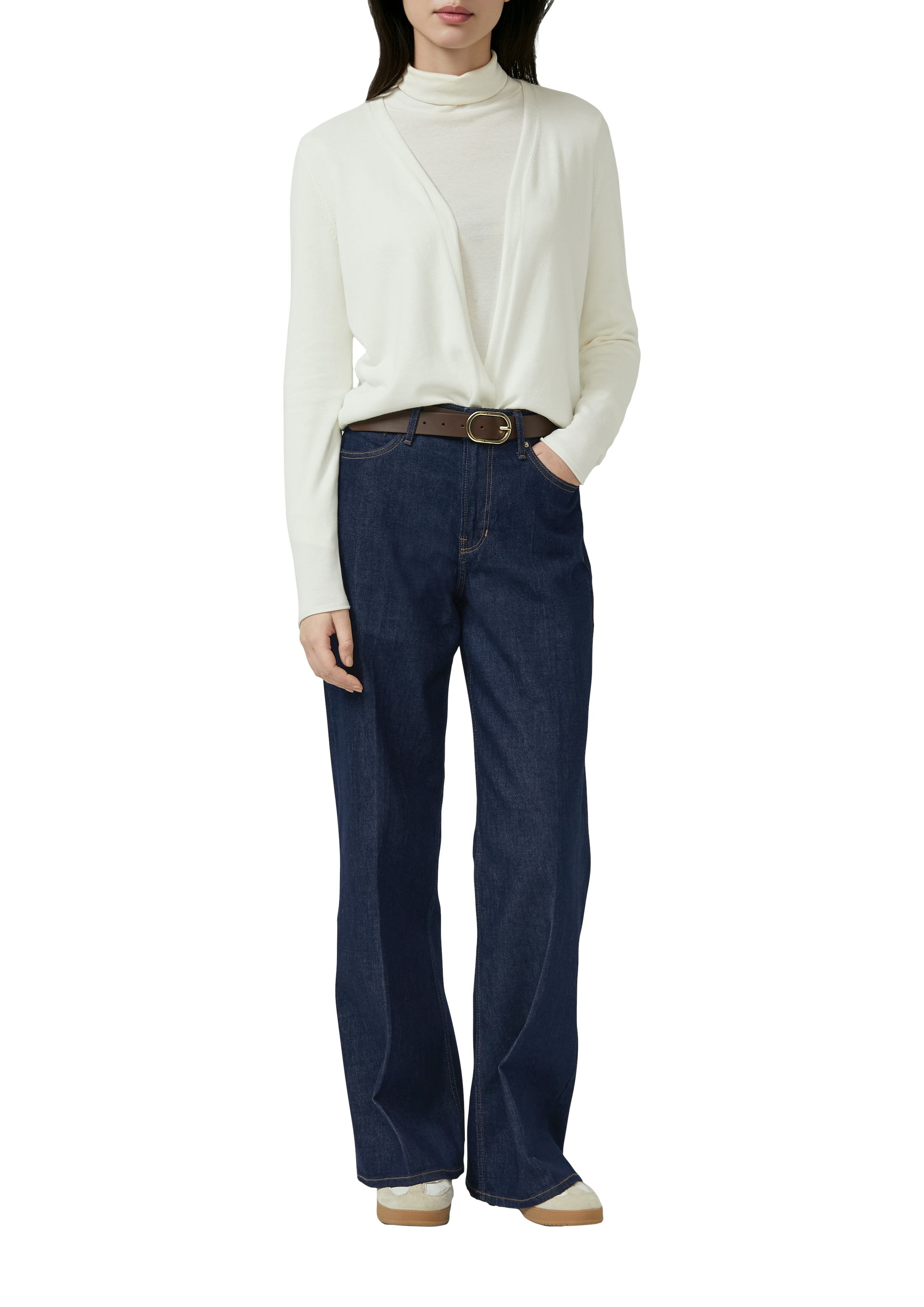 s.Oliver Cardigan ohne Verschluss und mit V-Ausschnitt