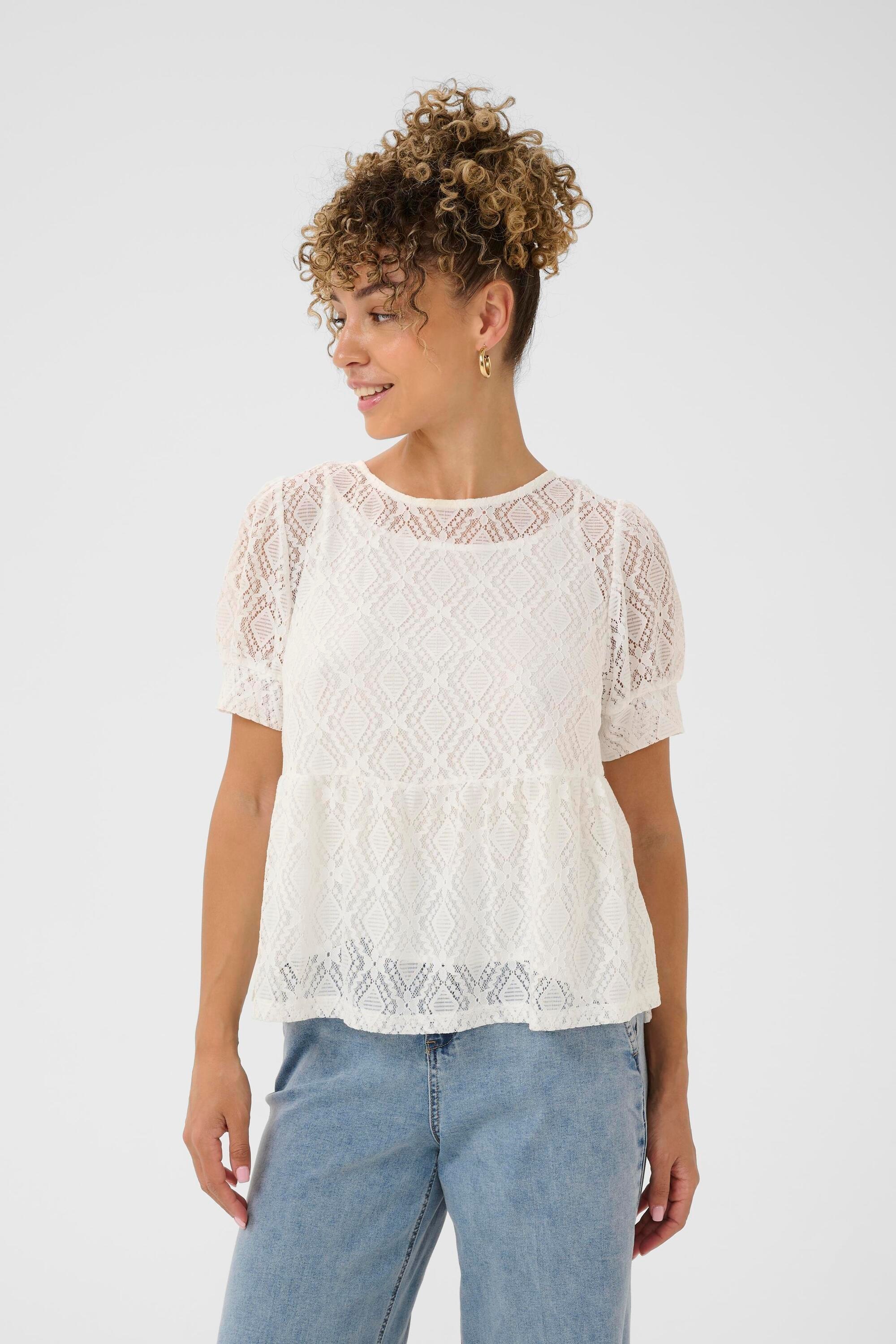 Cream Kurzarmbluse »Kurzarm-Bluse CRRemi«