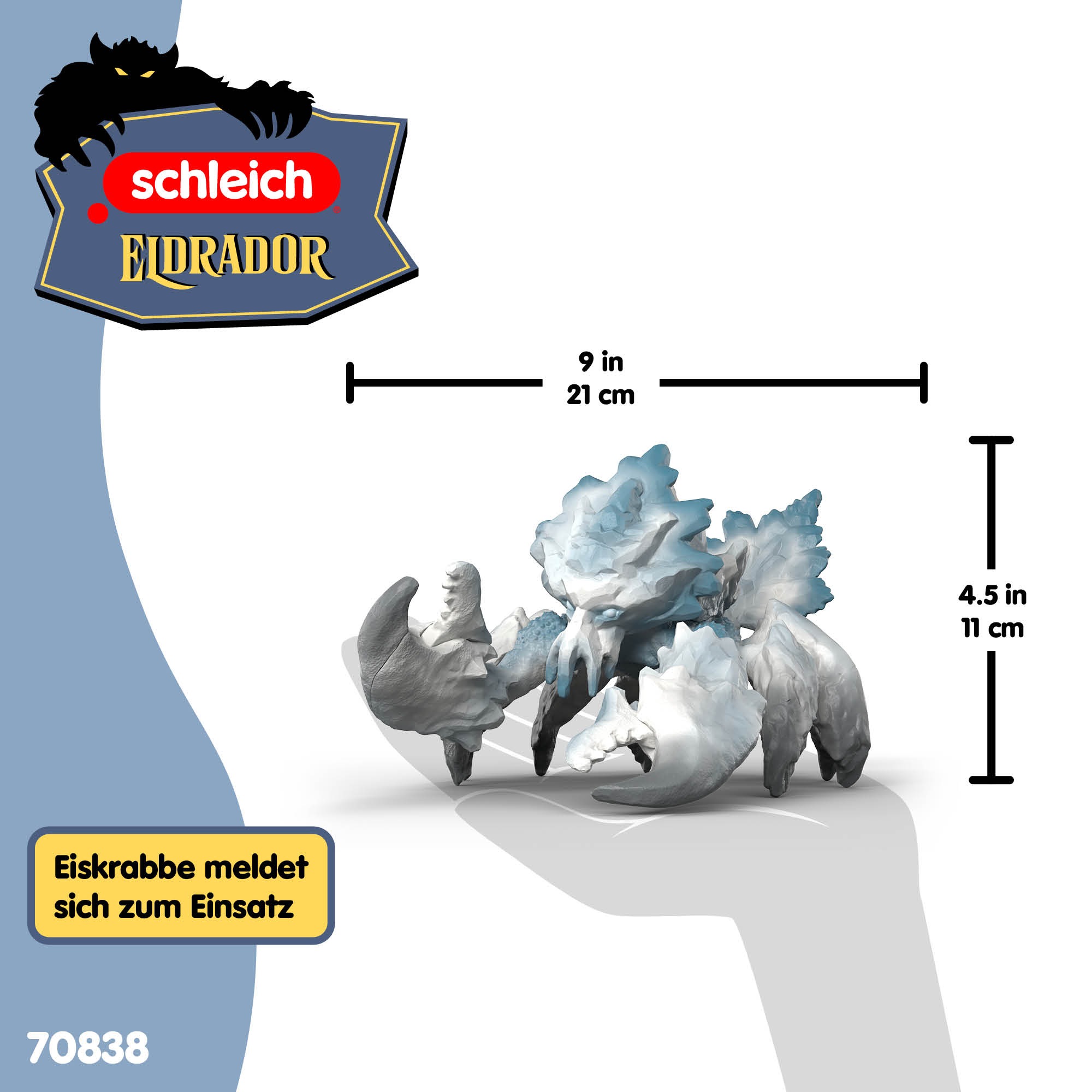 Schleich® Spielfigur »ELDRADOR®, Eiskrabbe (70838)«