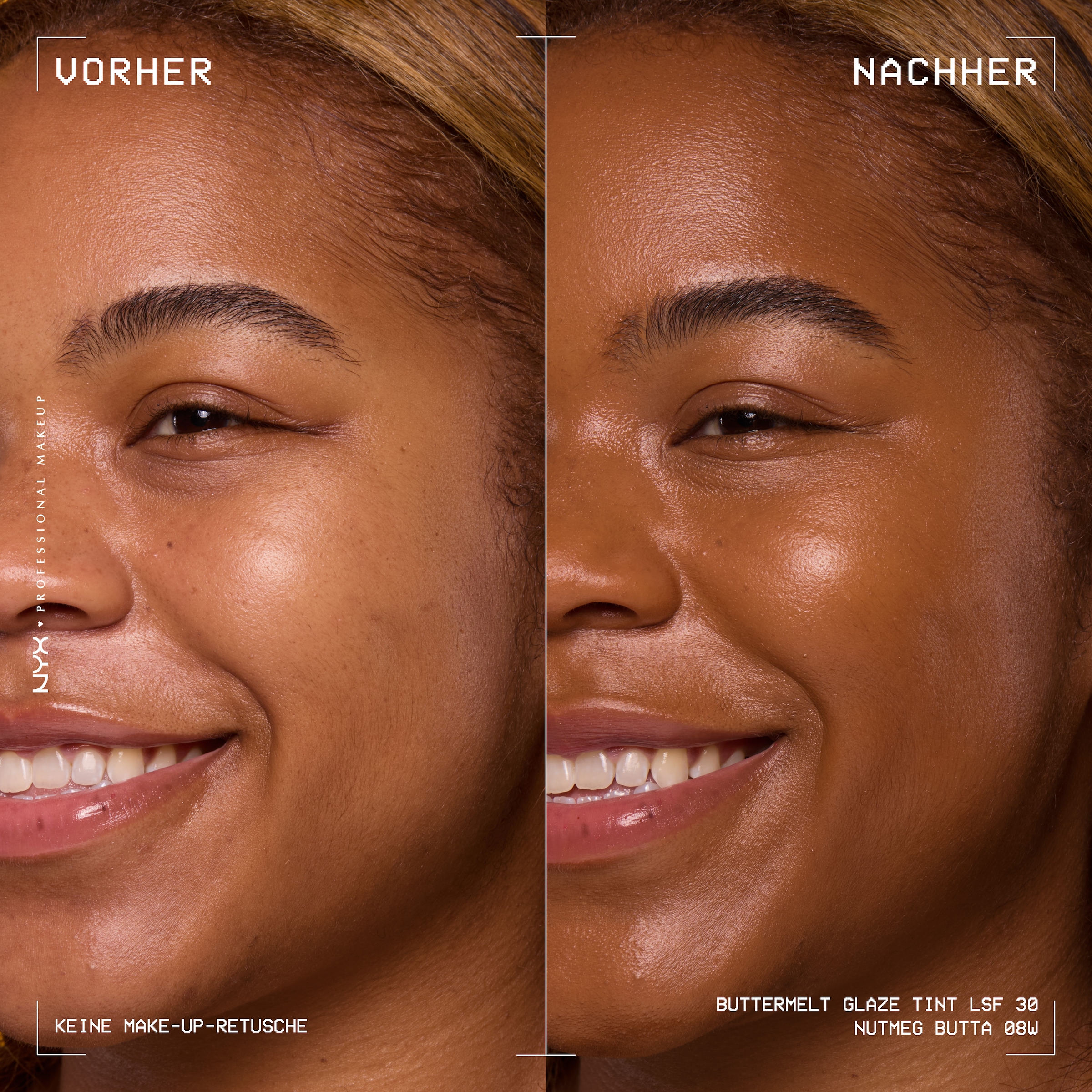 NYX Foundation »NYX Professional Makeup Buttermelt Glaze Foundation LSF 30«