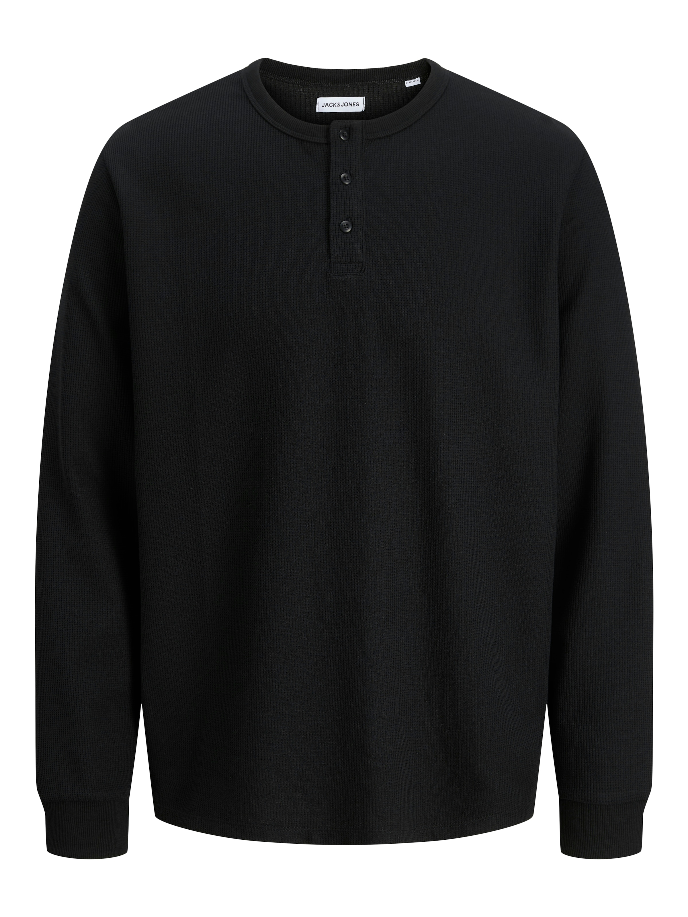 Jack & Jones Langarmshirt »JJEDOVER HENLEY LS TEE NOOS«