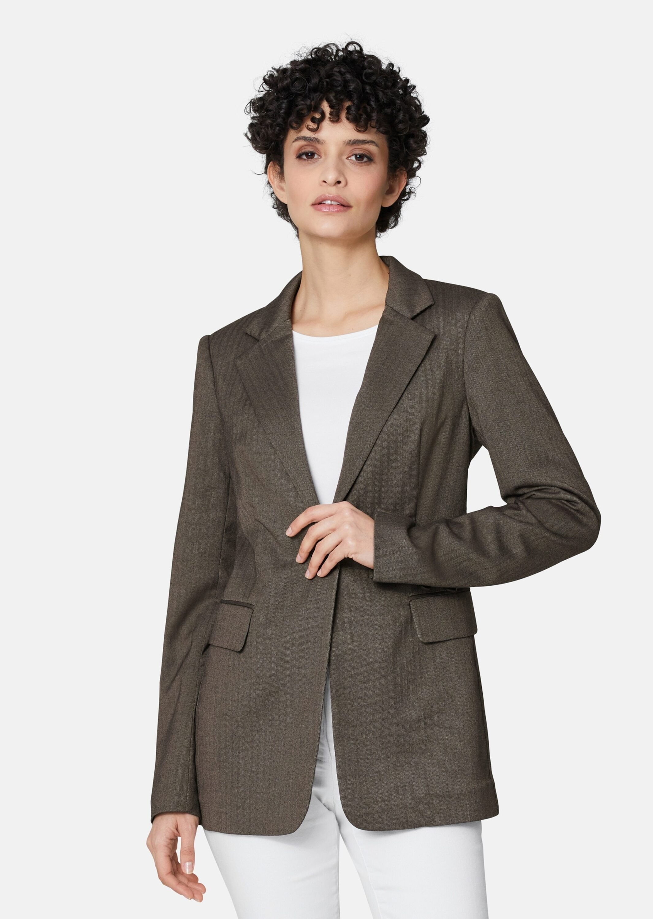 MADELEINE Jackenblazer »Blazer Blazer mit Fischgrat-Dessin«