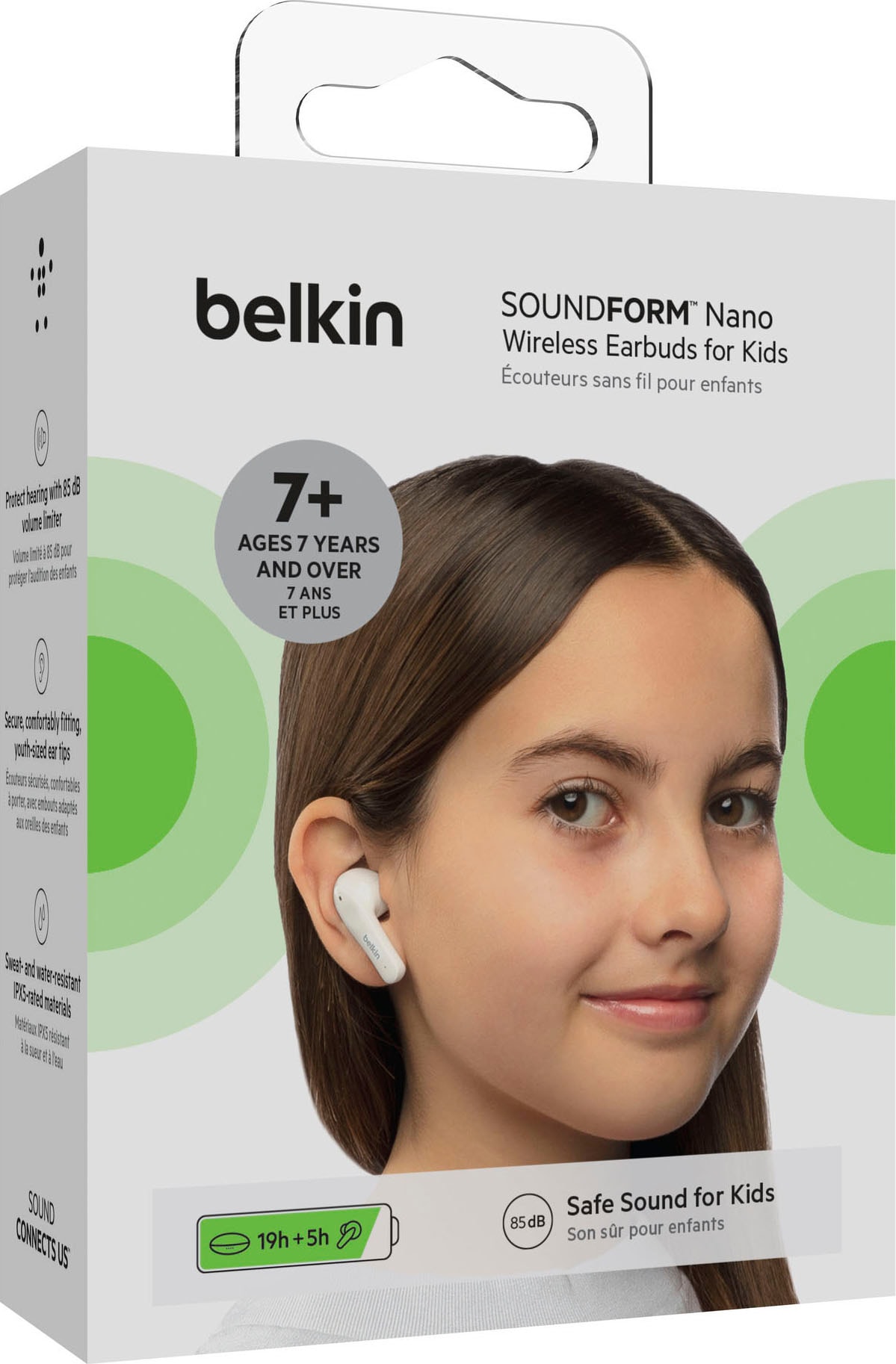 85 Kopfhörer ➥ Kopfhörer | In-Ear-Kopfhörer«, Jahre auf - dB NANO Belkin Garantie begrenzt; XXL wireless »SOUNDFORM UNIVERSAL 3 am Kinder