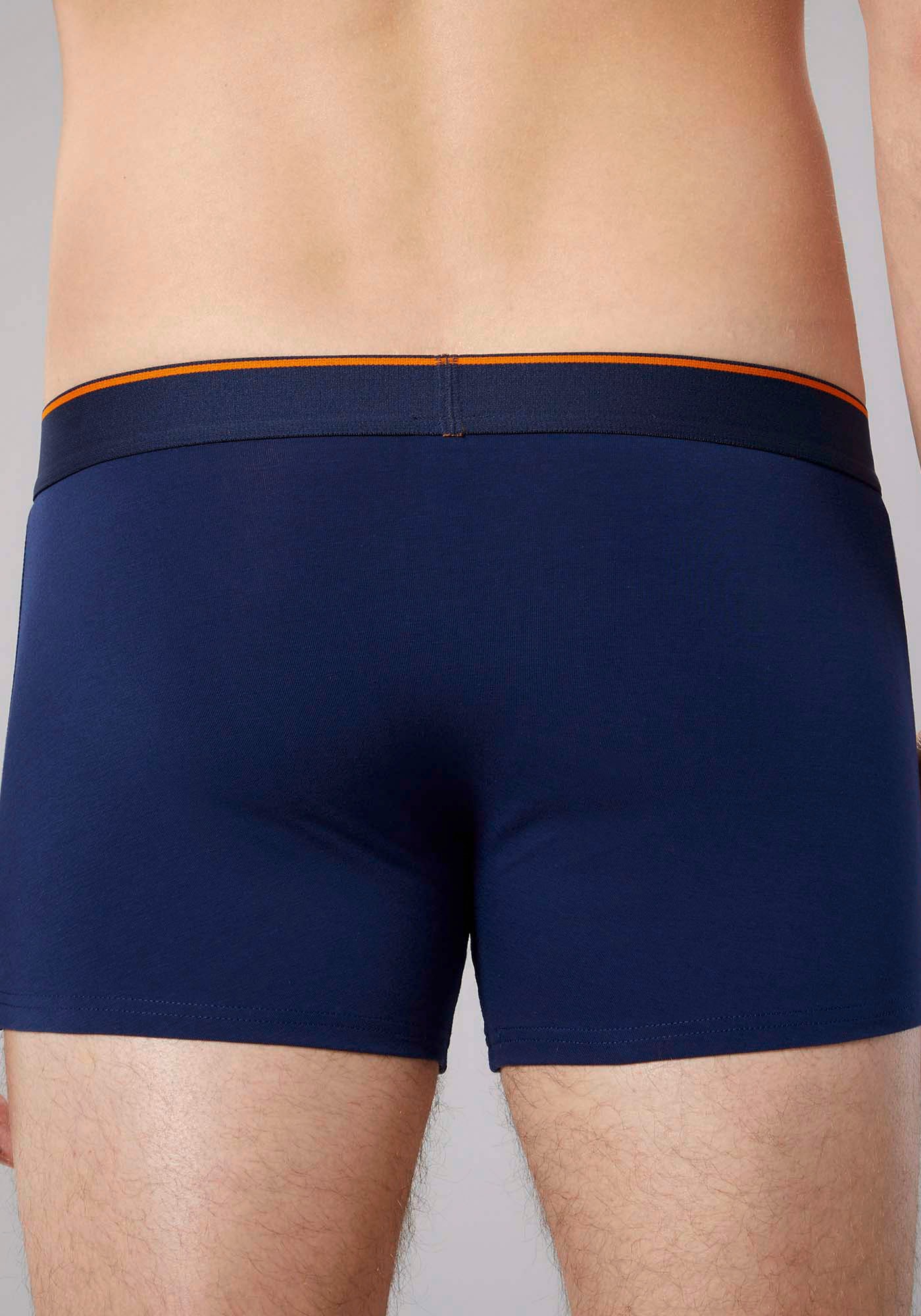 Bruno Banani Boxershorts »Short 2Pack Quick Access«, (2er Pack), Kontrastfarbene Details