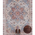 NOURISTAN Teppich »Anthea«, rechteckig, 5 mm Höhe, Klassischer Teppich, Orient Optik, Vintage Design, Gekettelt, Wohnzimmer, Schlafzimmer, Robust, Pflegeleicht
