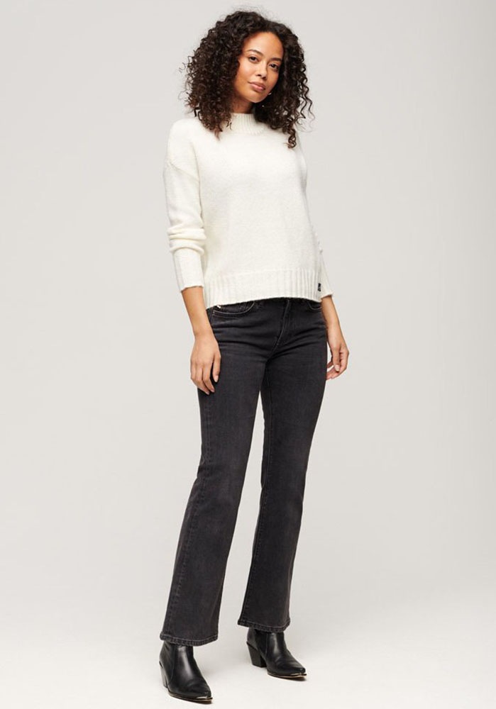 Superdry Strickpullover »Essential Mock Neck Jumper«