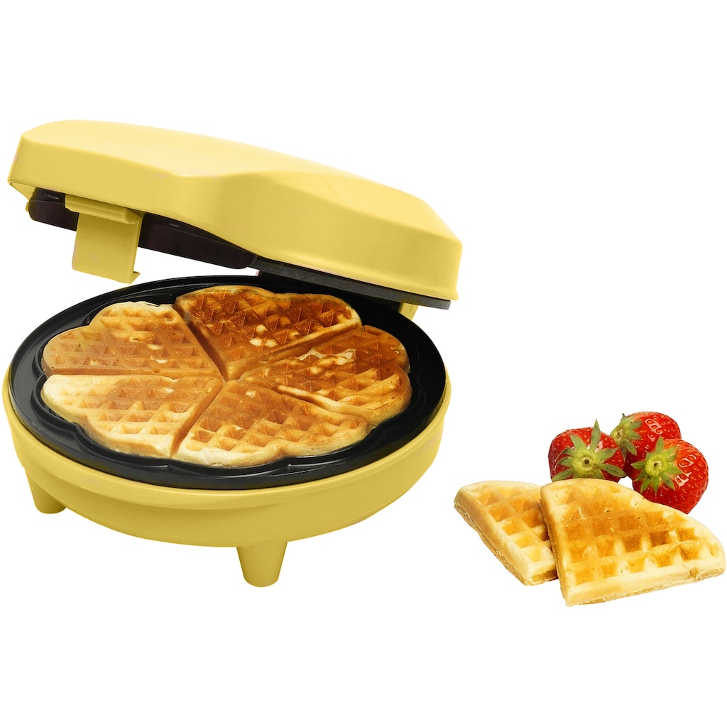 bestron Waffeleisen »ASW217V für klassische Herzwaffeln«, 700 W