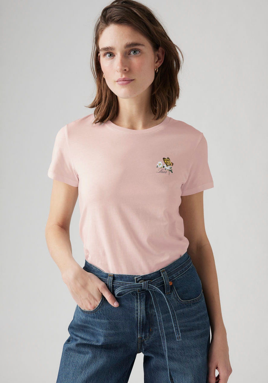 Levi's® T-Shirt »THE PERFECT TEE« mit Batwing-Logoprint