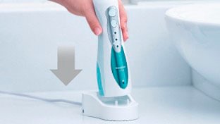 Panasonic Munddusche »EW1313«, 2 St. Aufsätze, kabellose Munddusche mit orthodontischer Düse
