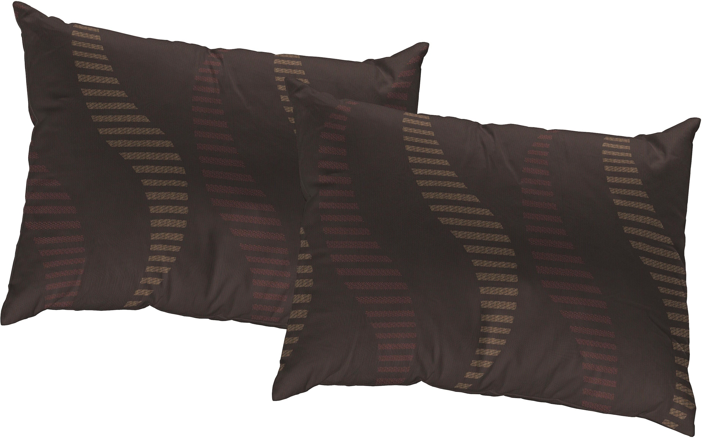 Wirth Dekokissen »LUPARA« Kissenhülle ohne Füllung, 2 Stück