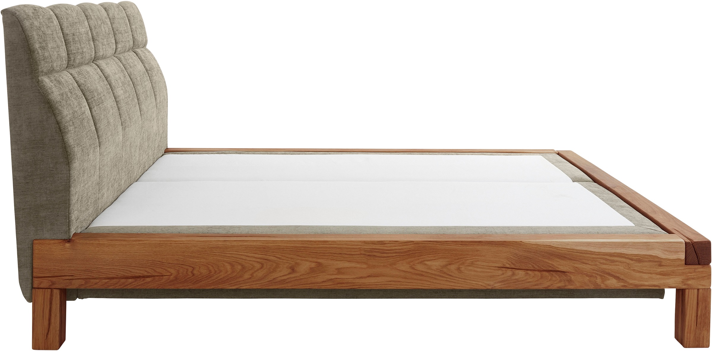 Home affaire Boxspringbett »Villads«, Liegefläche: 160/200 cm aus Balkeneiche, Inside-Boxspring-Unterbau