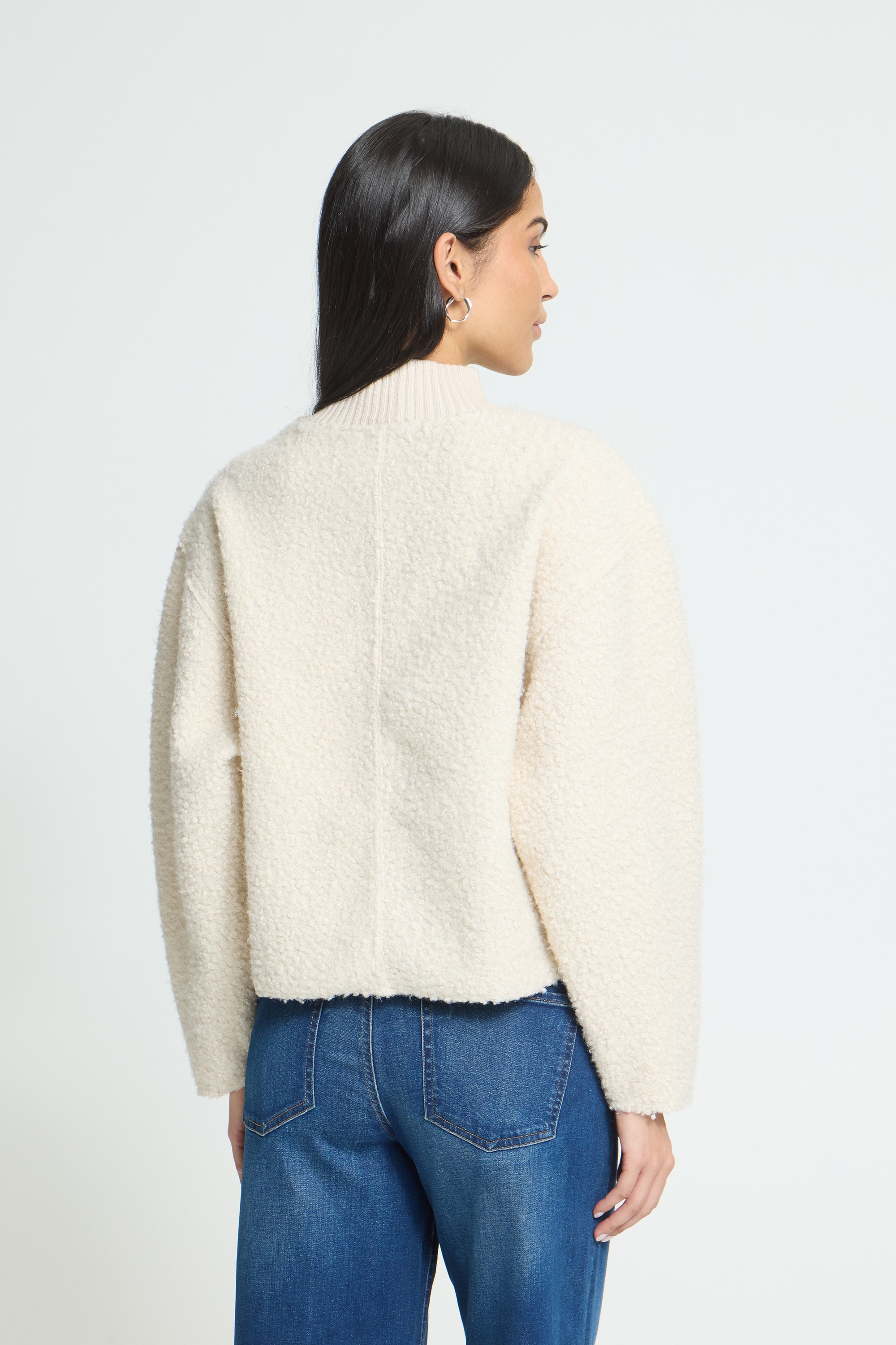 Ichi Strickpullover »Damen Strickpullover langarm IHCURLEY«