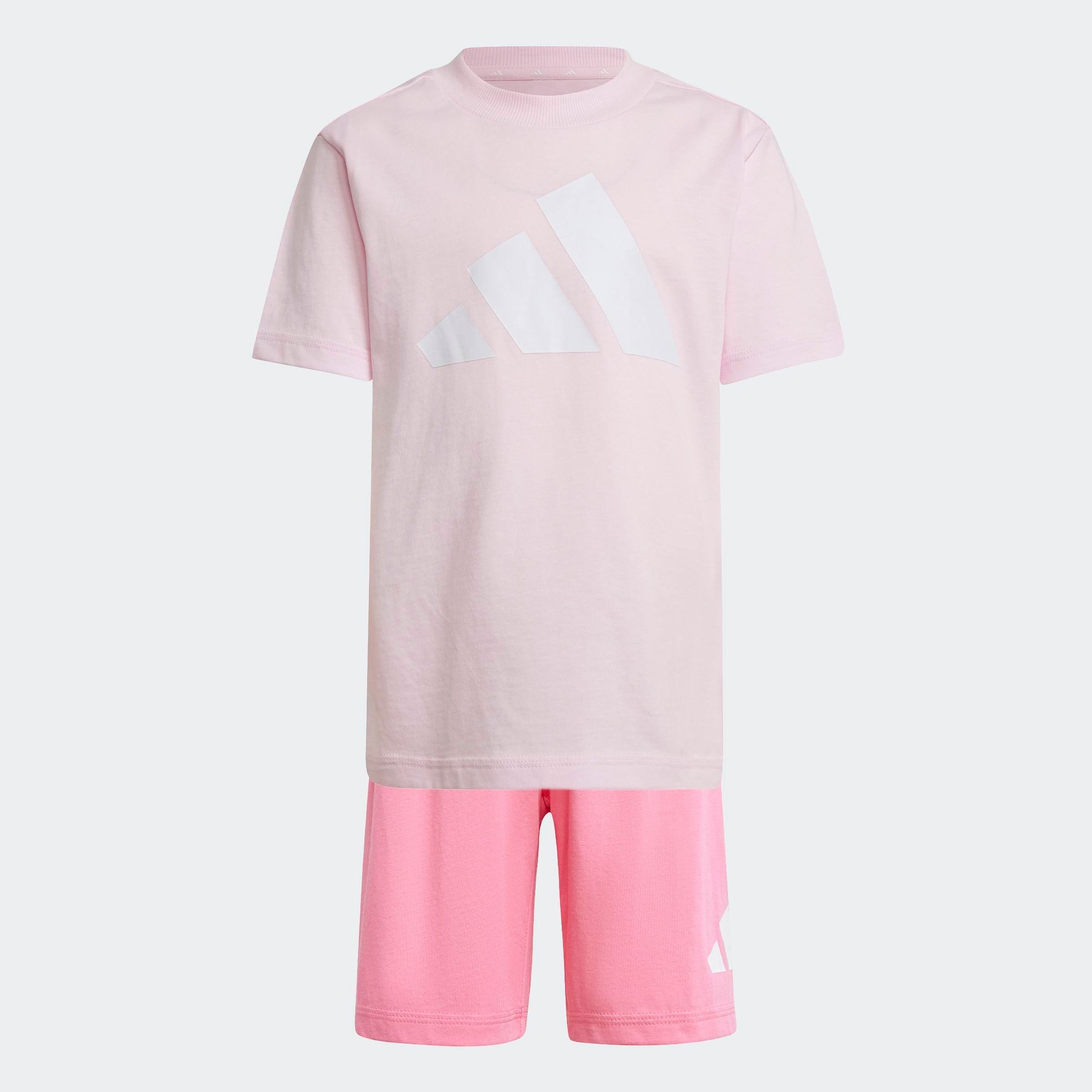 adidas Sportswear Trainingsanzug »LK BL T-SET 160« 2 Stk. für Kinder, zweiteilig, aus Baumwolle