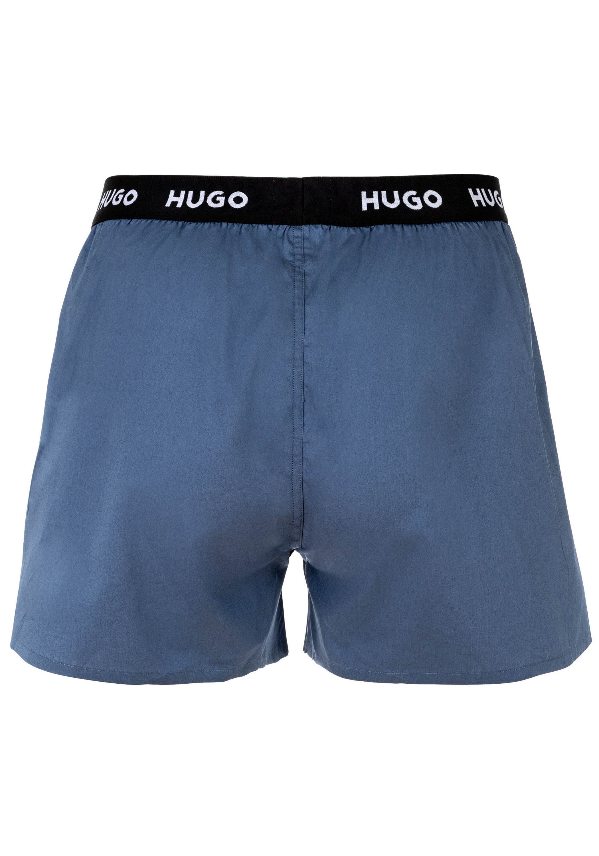 HUGO Webboxer »Web-Boxershorts Woven Boxer Triplet 3er Pack«