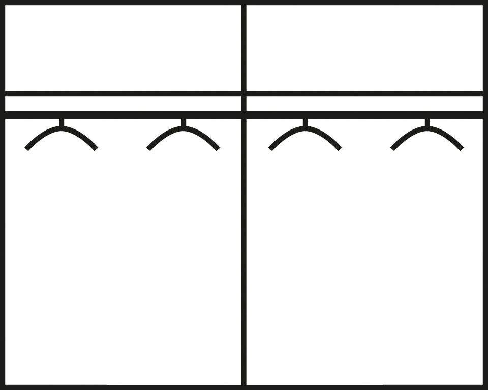 rauch Schwebetürenschrank »Memphis«