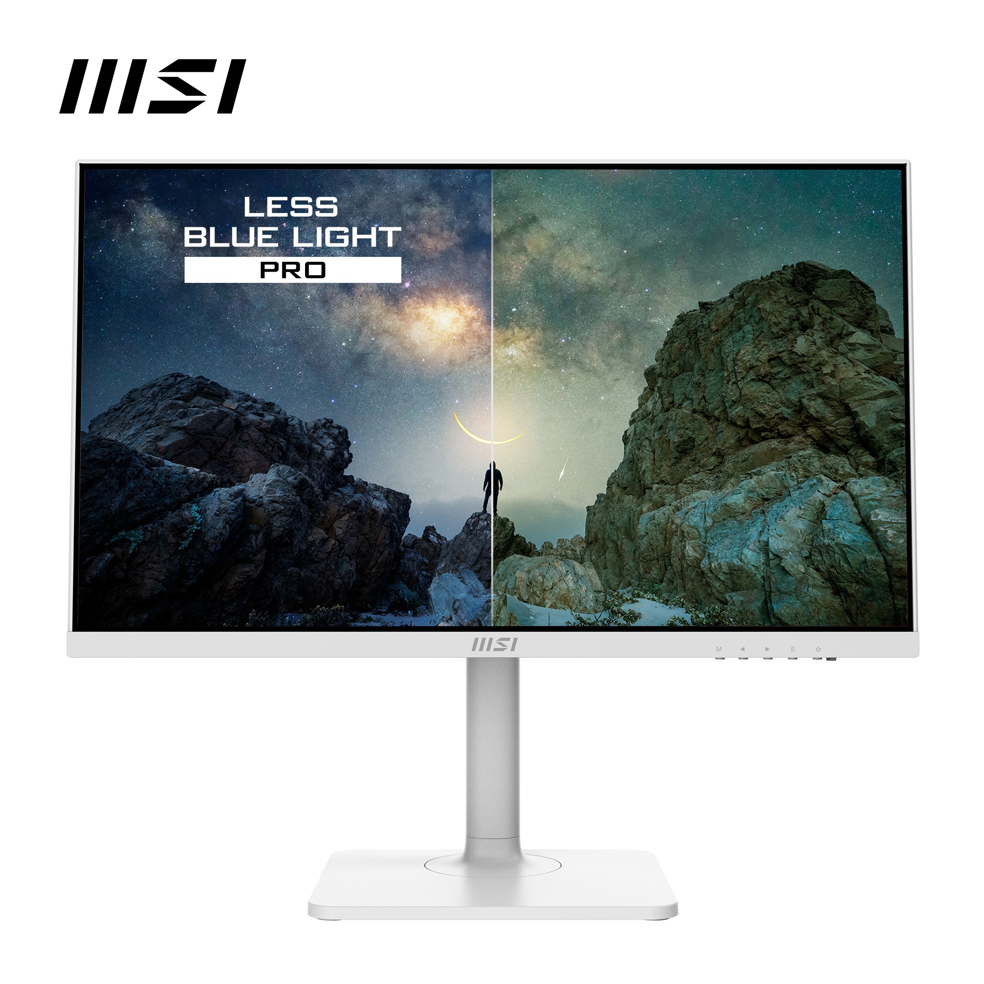 MSI LED-Monitor »Modern MD2412P«, 60 cm/24 Zoll, 1920 x 1080 px, Full HD, 1 ms Reaktionszeit, 100 Hz, höhenverstellbar, 3 Jahre Herstellergarantie, USB-C