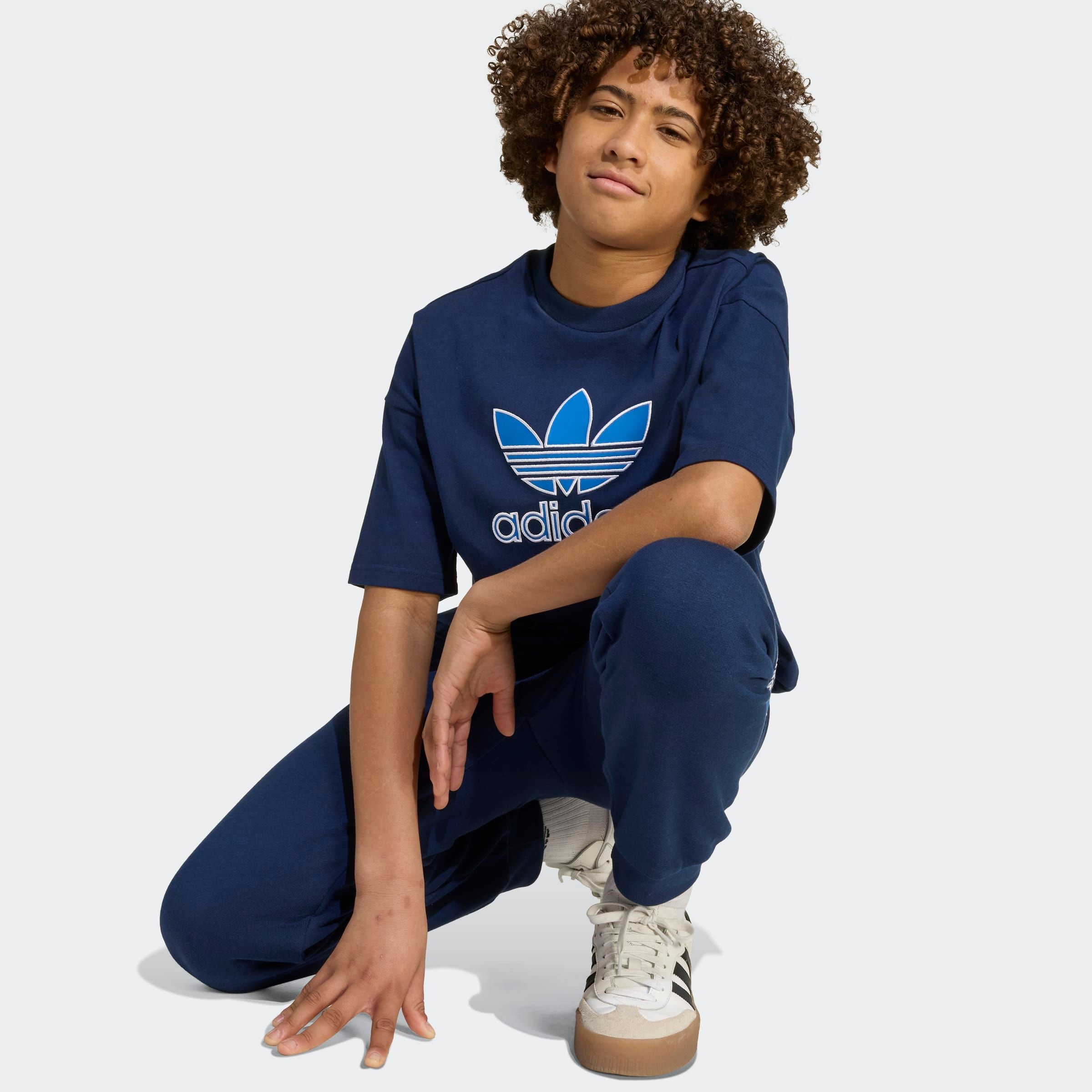 adidas Originals T-Shirt »OVERSIZE TREFOIL« lockerer und lässiger Schnitt, für Kinder, mit großem Trefoil-Logo