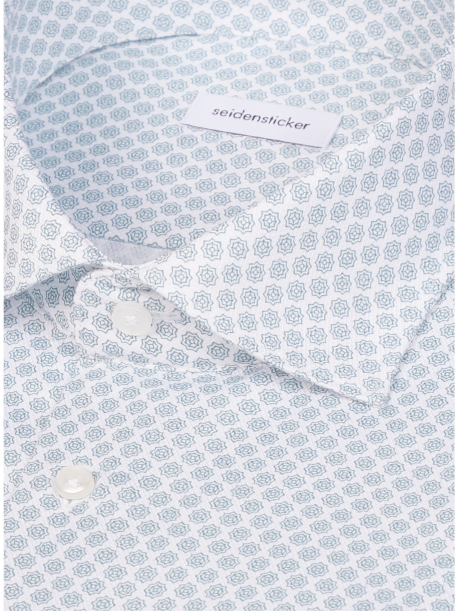 seidensticker Businesshemd »Schwarze Rose« Regular 1/1 Kentkragen Druck