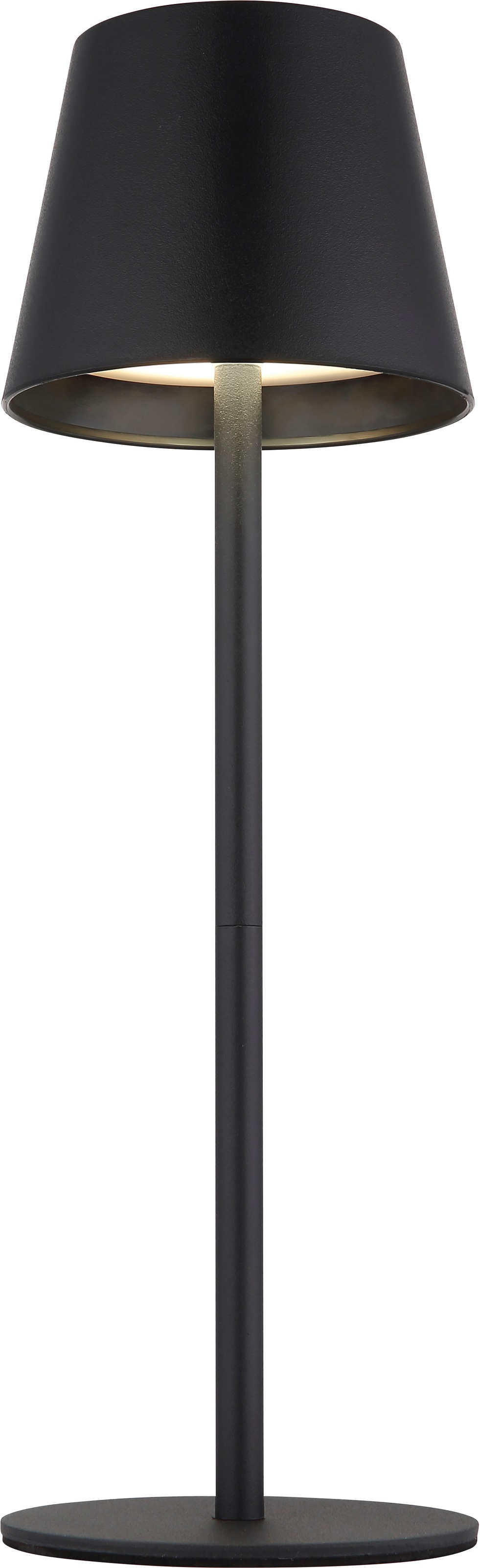 OTTO home LED Tischleuchte »Alennia Akkuleuchte inkl. Flaschenaufsatz« LED-Modul 1 Stk. warmweiß - kaltweiß stufenloser Touchdimmer, Farben fixierbar, USB-C, Akkulampe, CCT